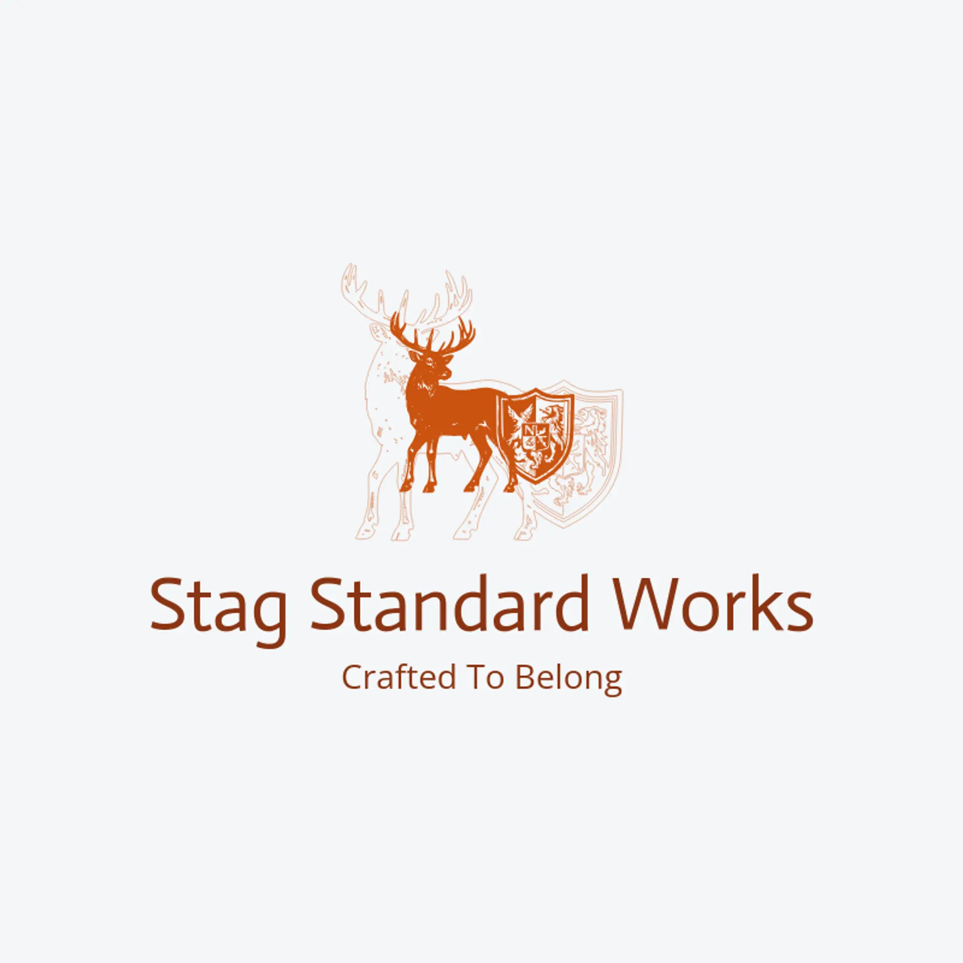 Stag Standard Works logo for crest