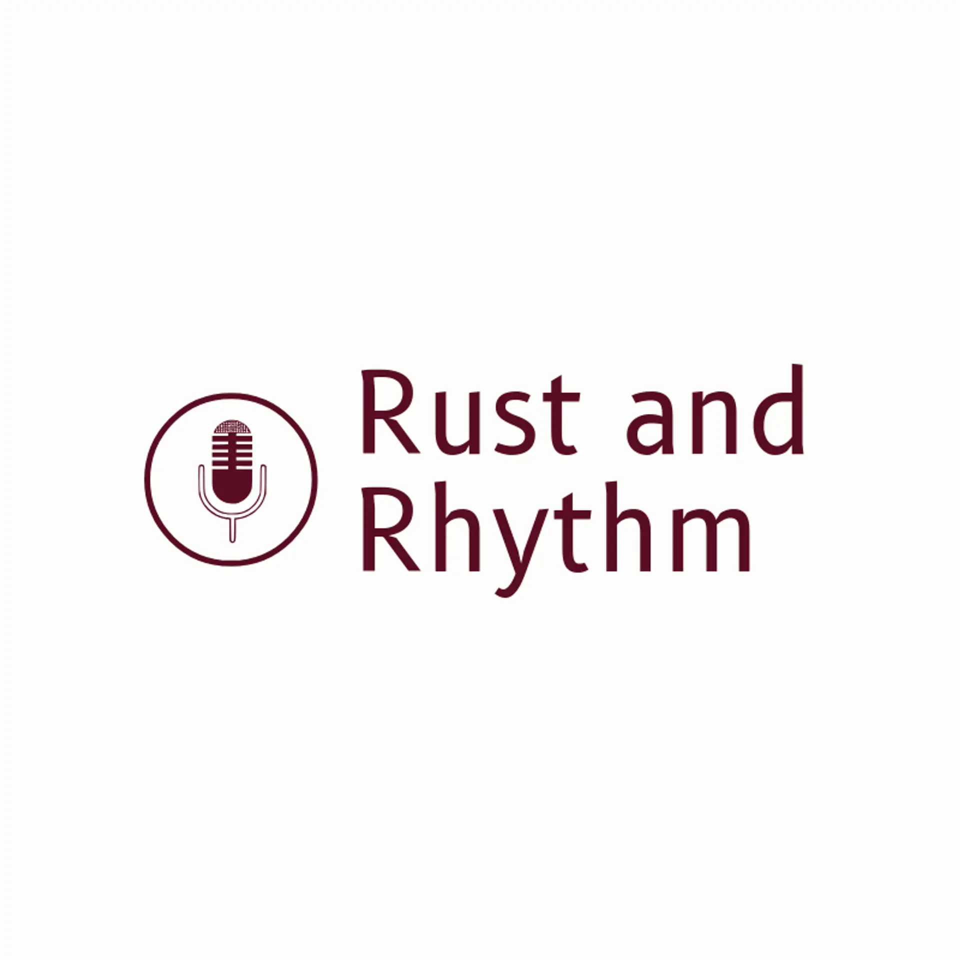 Rust and Rhythm logo for record