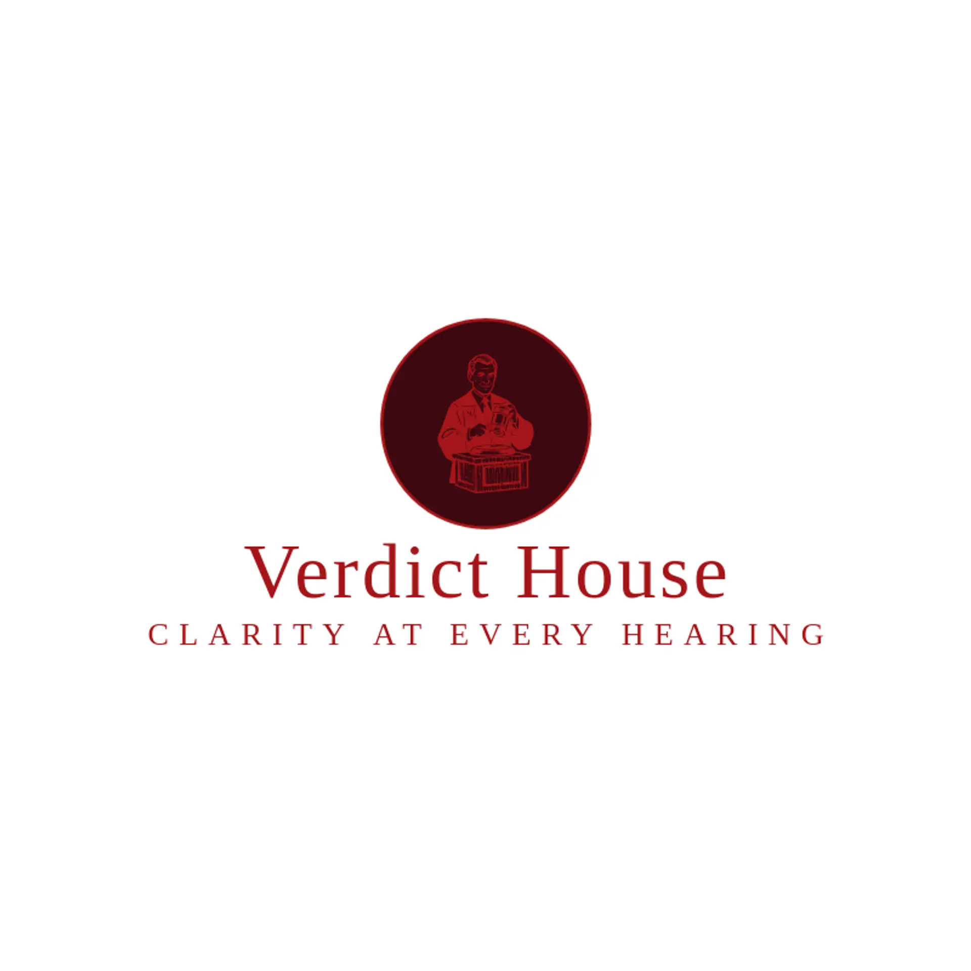 Verdict House logo for judge