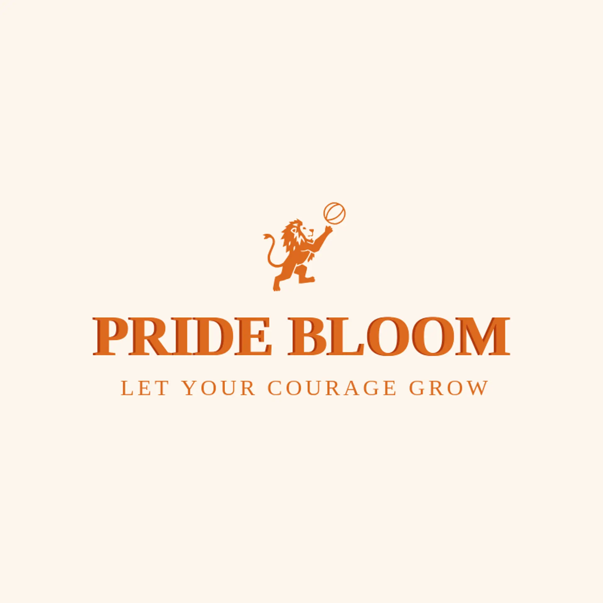 Pride Bloom logo for lion king