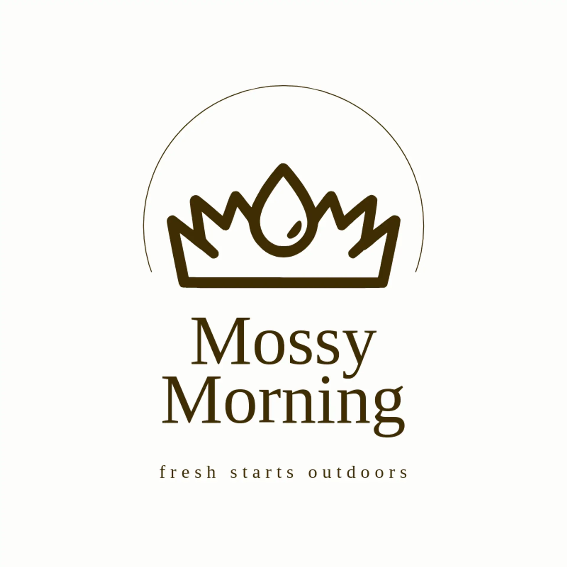 Mossy Morning logo for yard