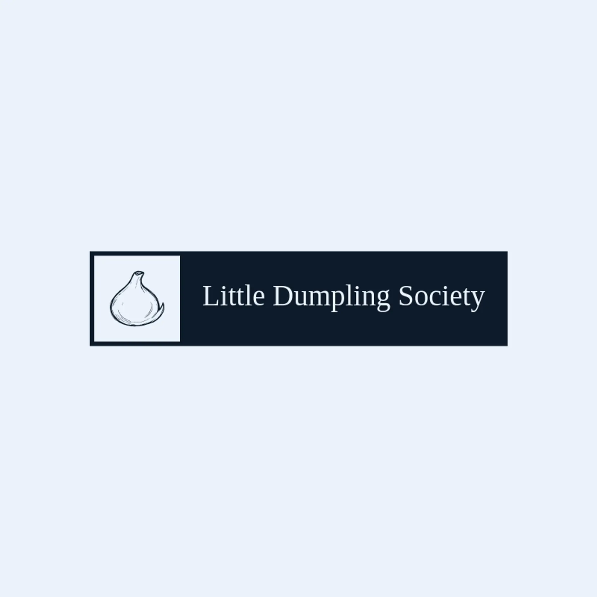 Little Dumpling Society logo for chinese food