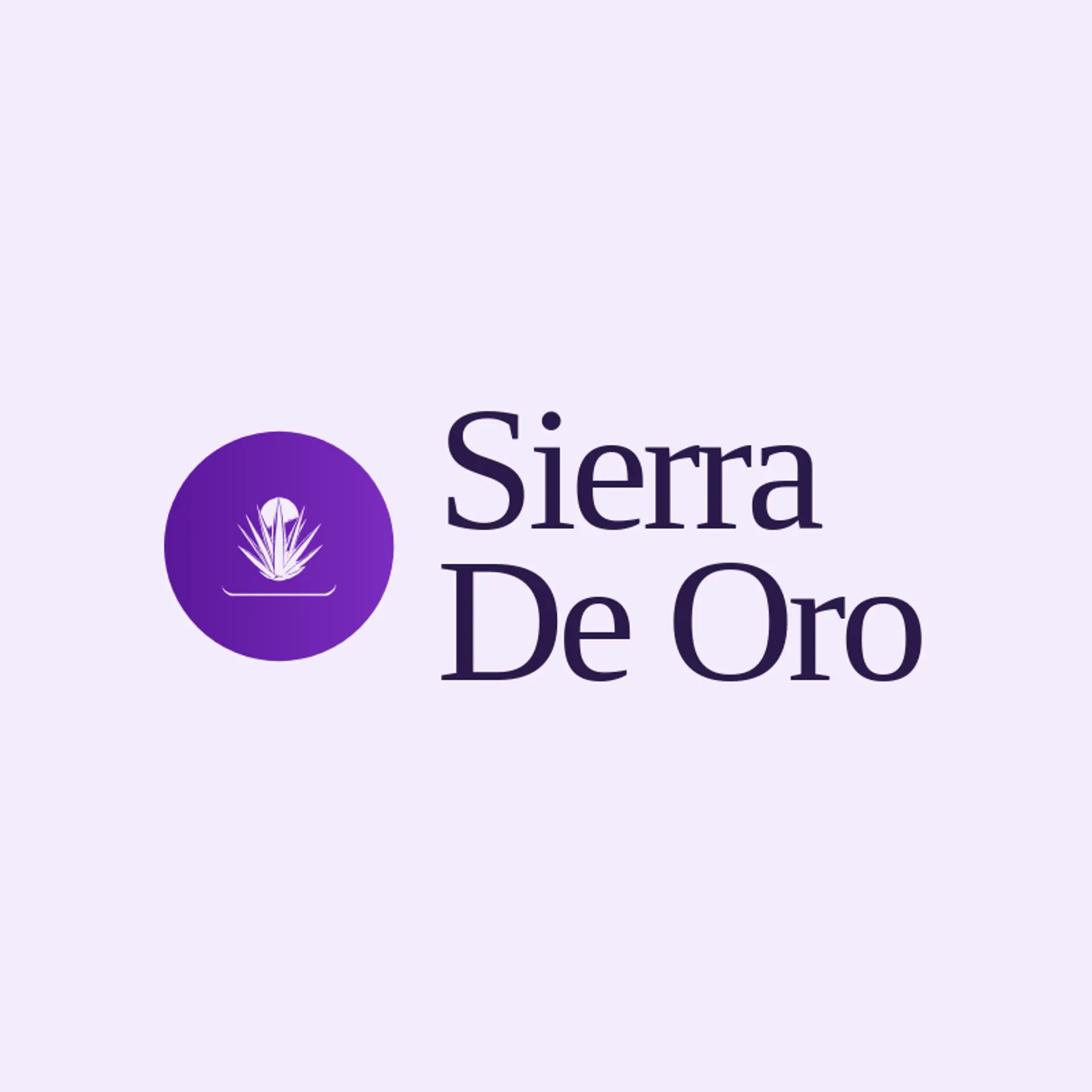 Sierra de Oro logo for tequila