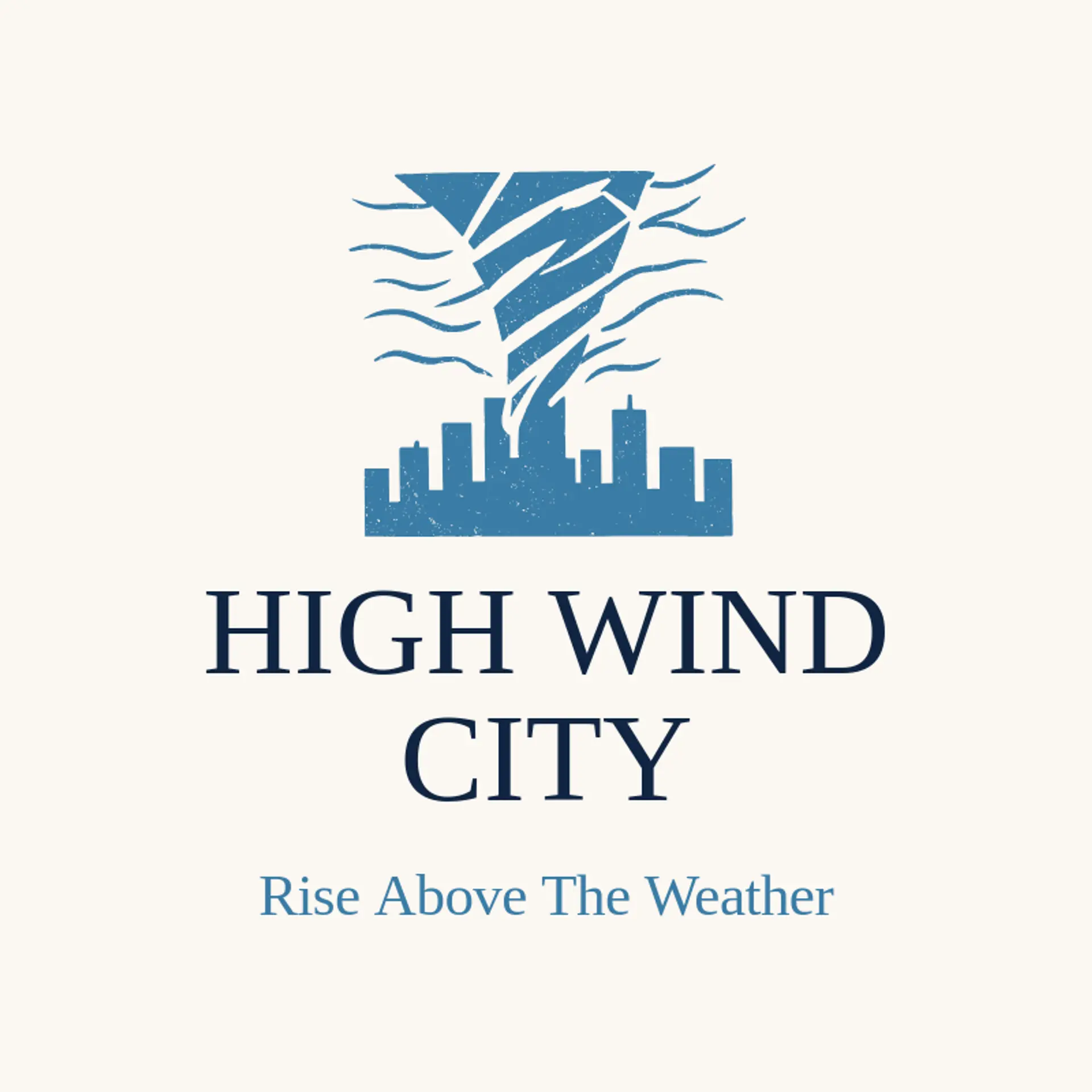 High Wind City logo for tornado
