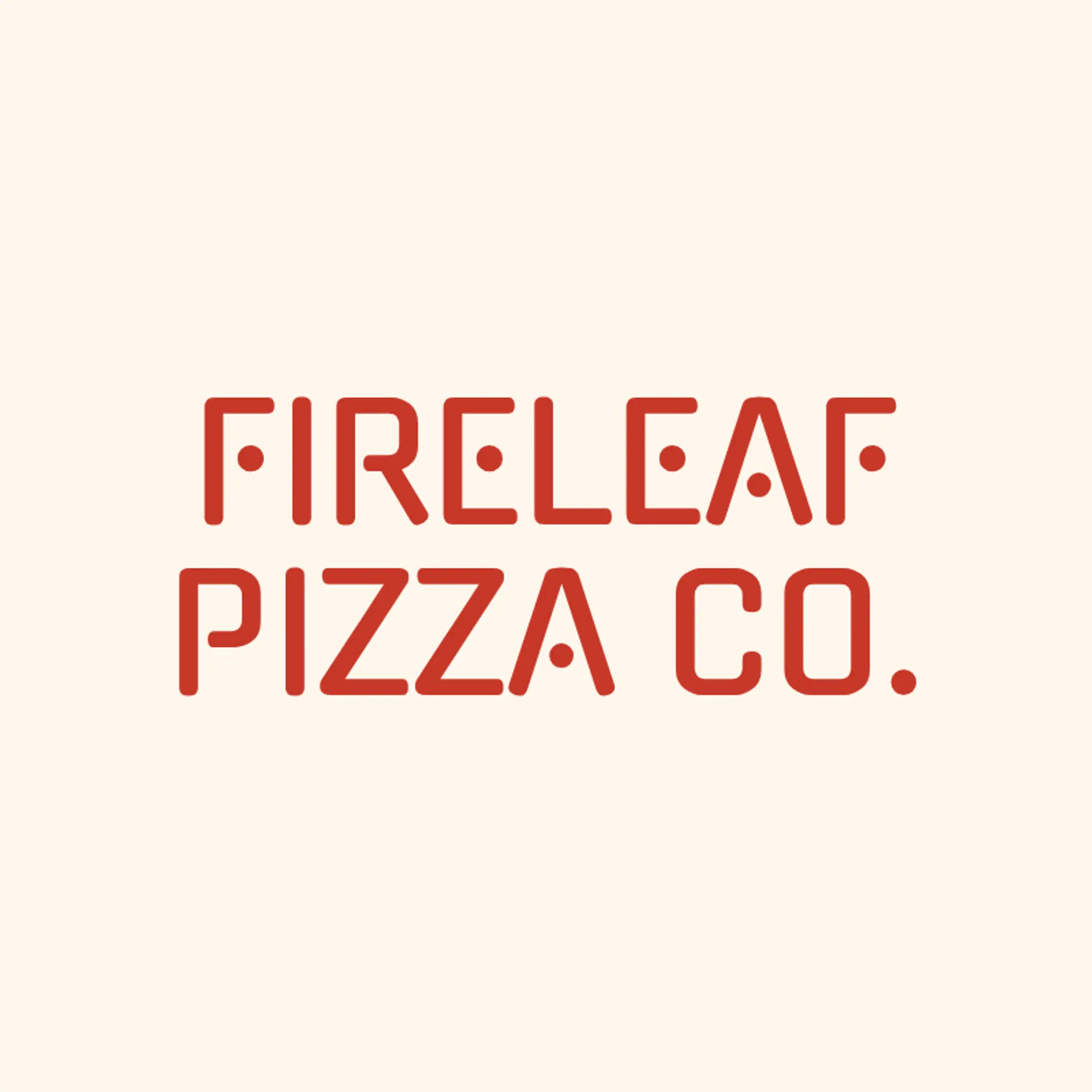 Olive & Fire Pizza logo for pizza restaurant
