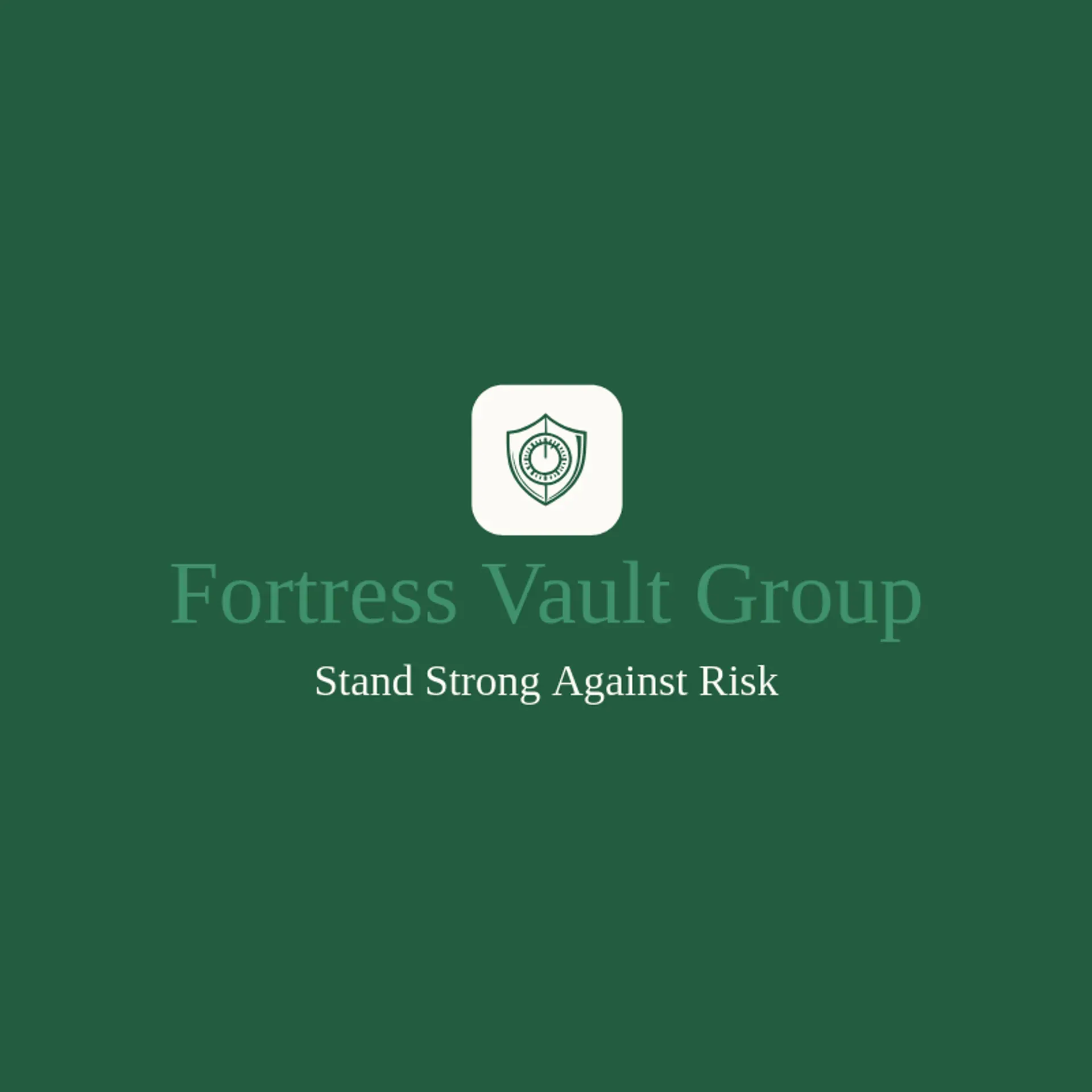 Fortress Vault Group logo for vault
