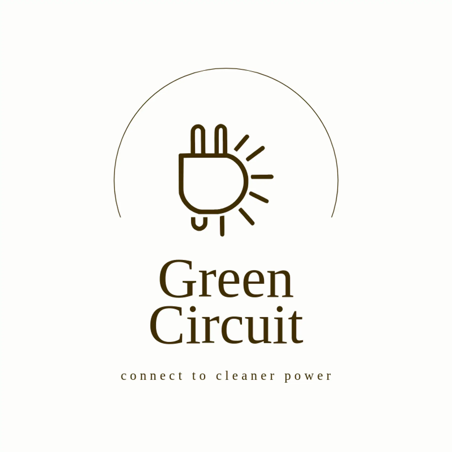 Green Circuit logo for charger