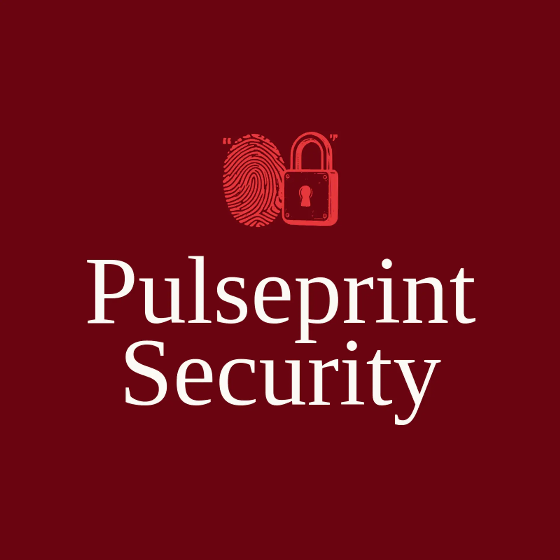 Pulseprint Security logo for lock