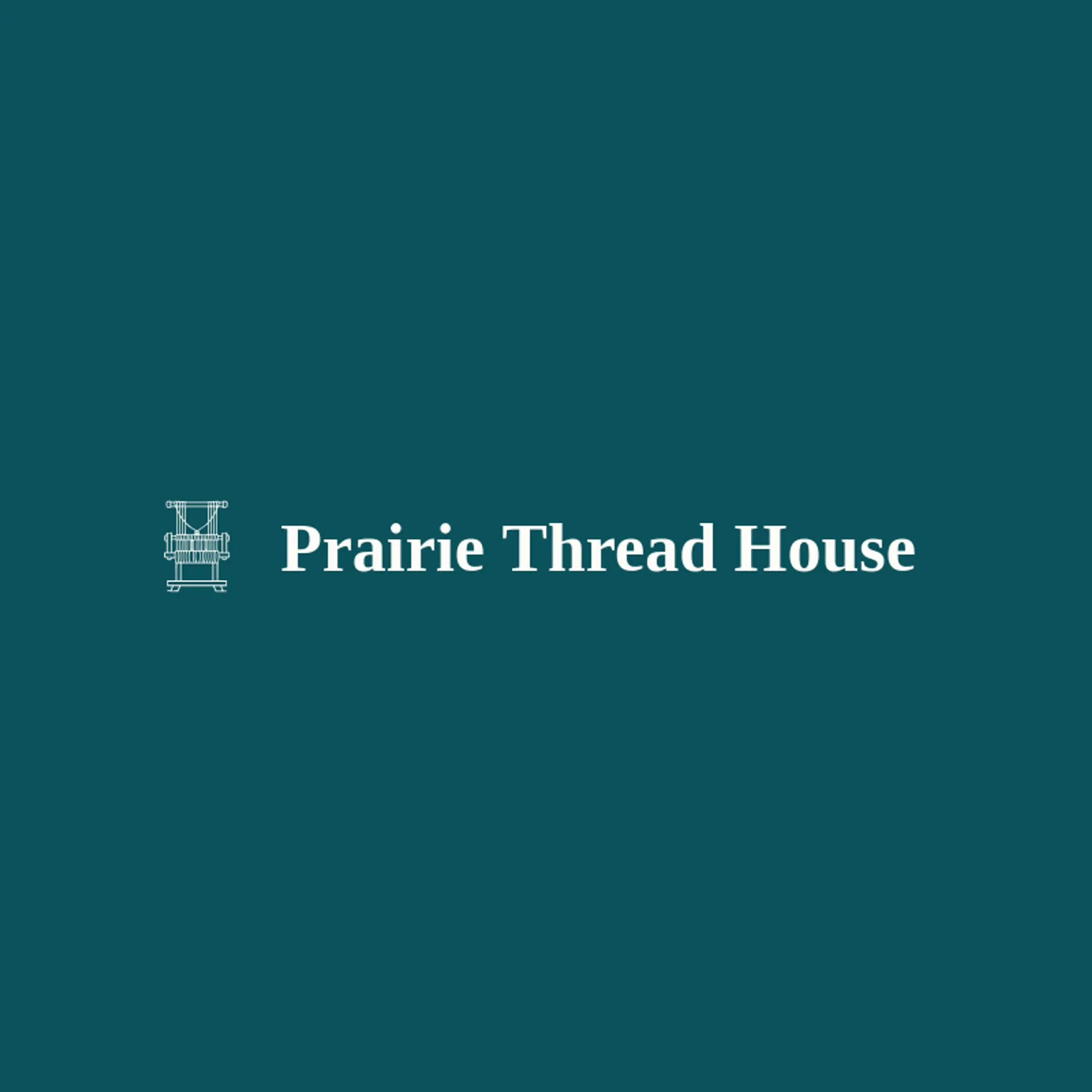 Prairie Thread House logo for loom