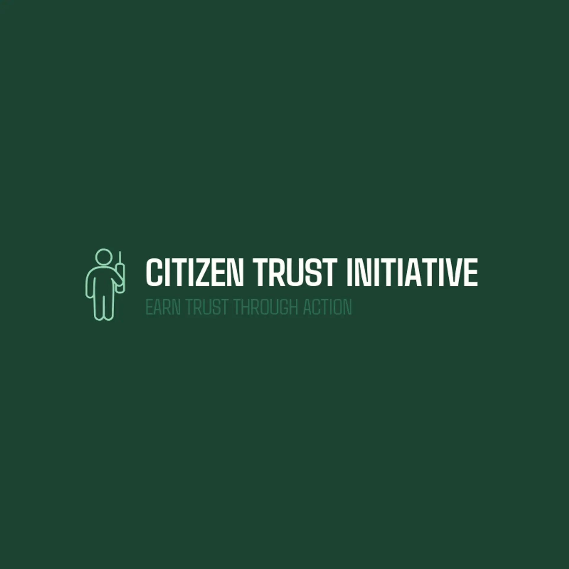 Citizen Trust Initiative logo for citizen