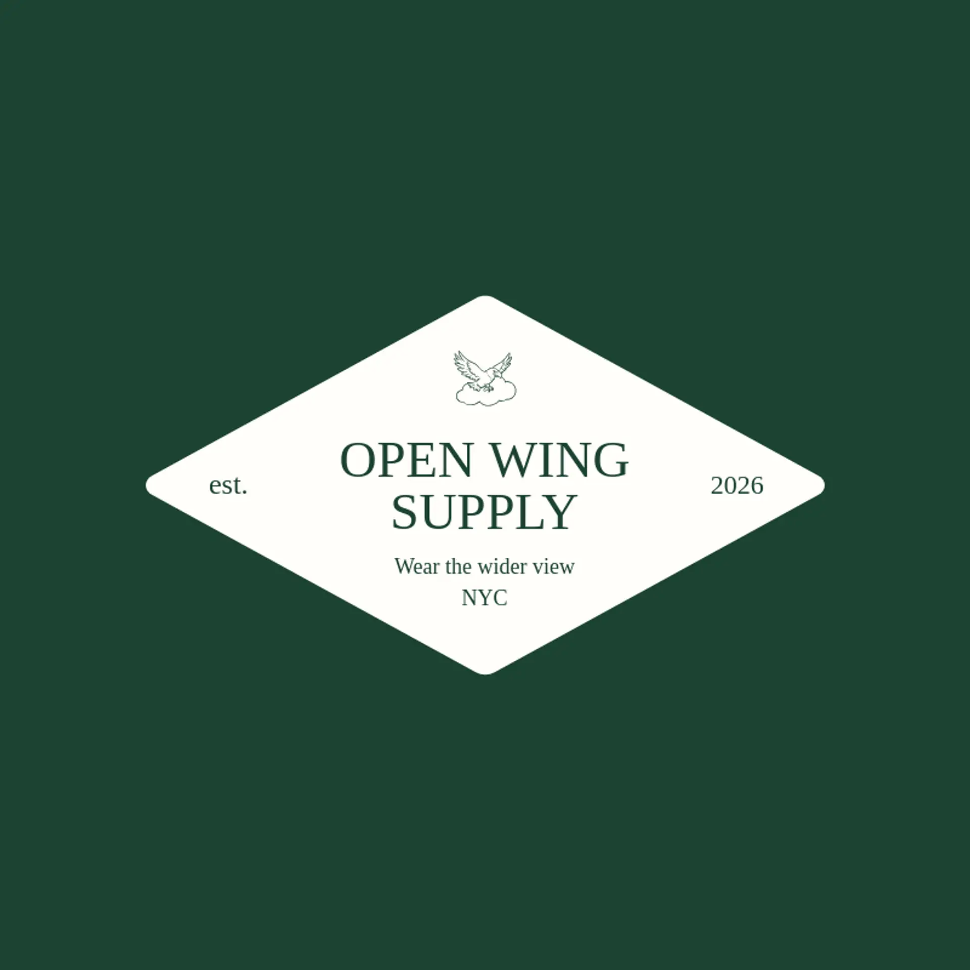 Open Wing Supply logo for american eagle