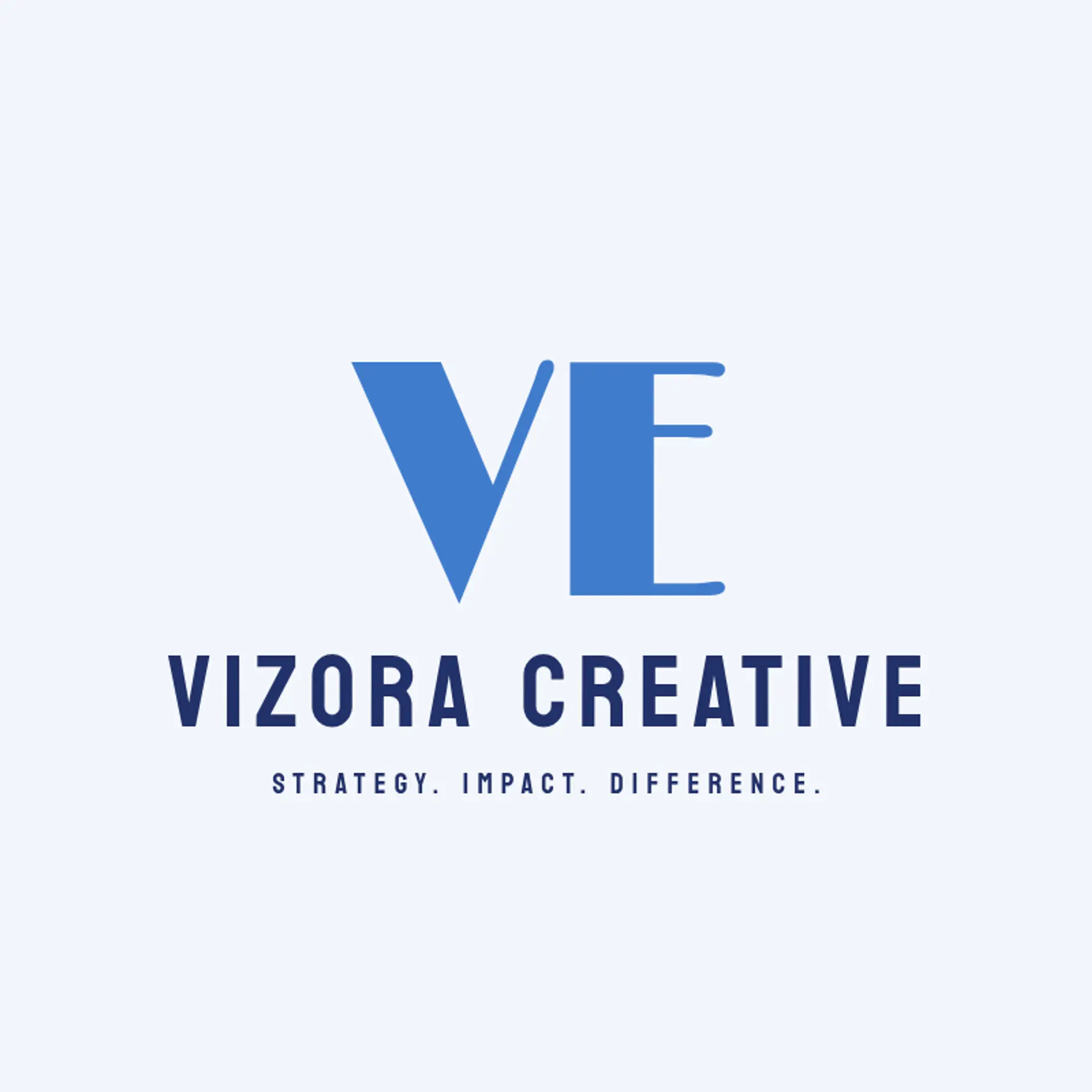 Vizora Creative logo for marketing agency