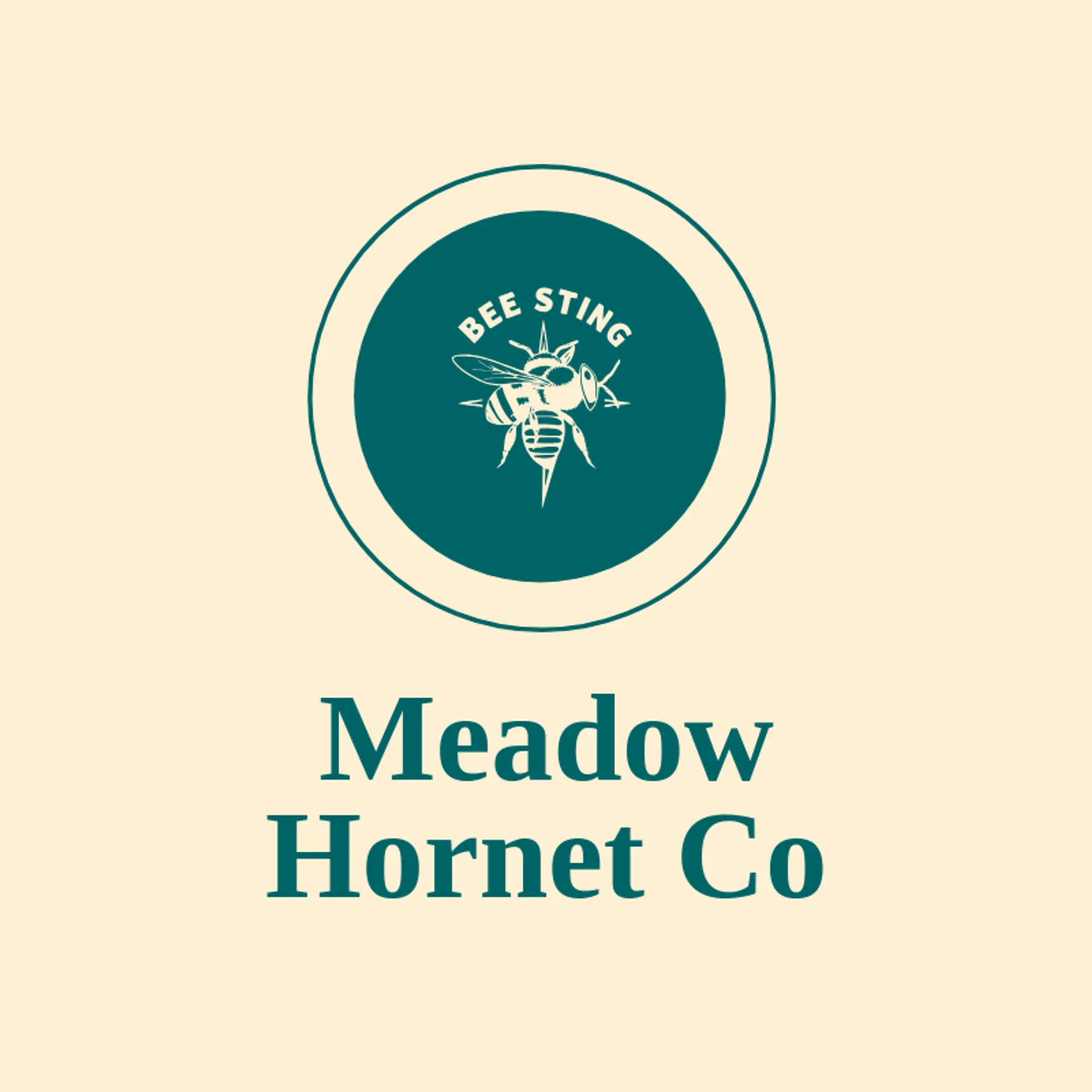 Meadow Hornet Co logo for sting