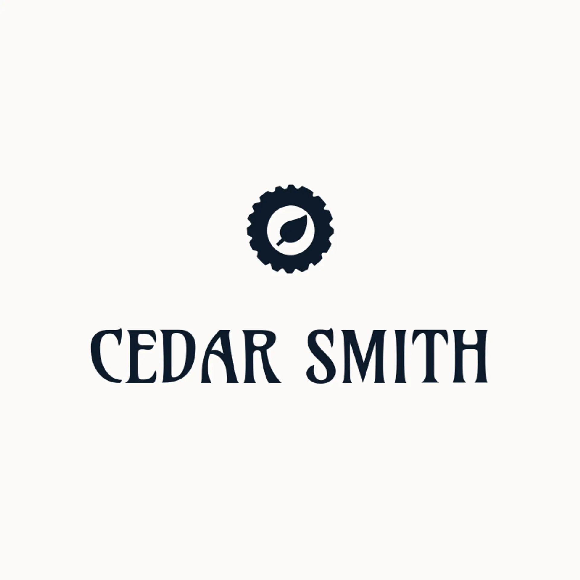 Cedar Smith logo for wood