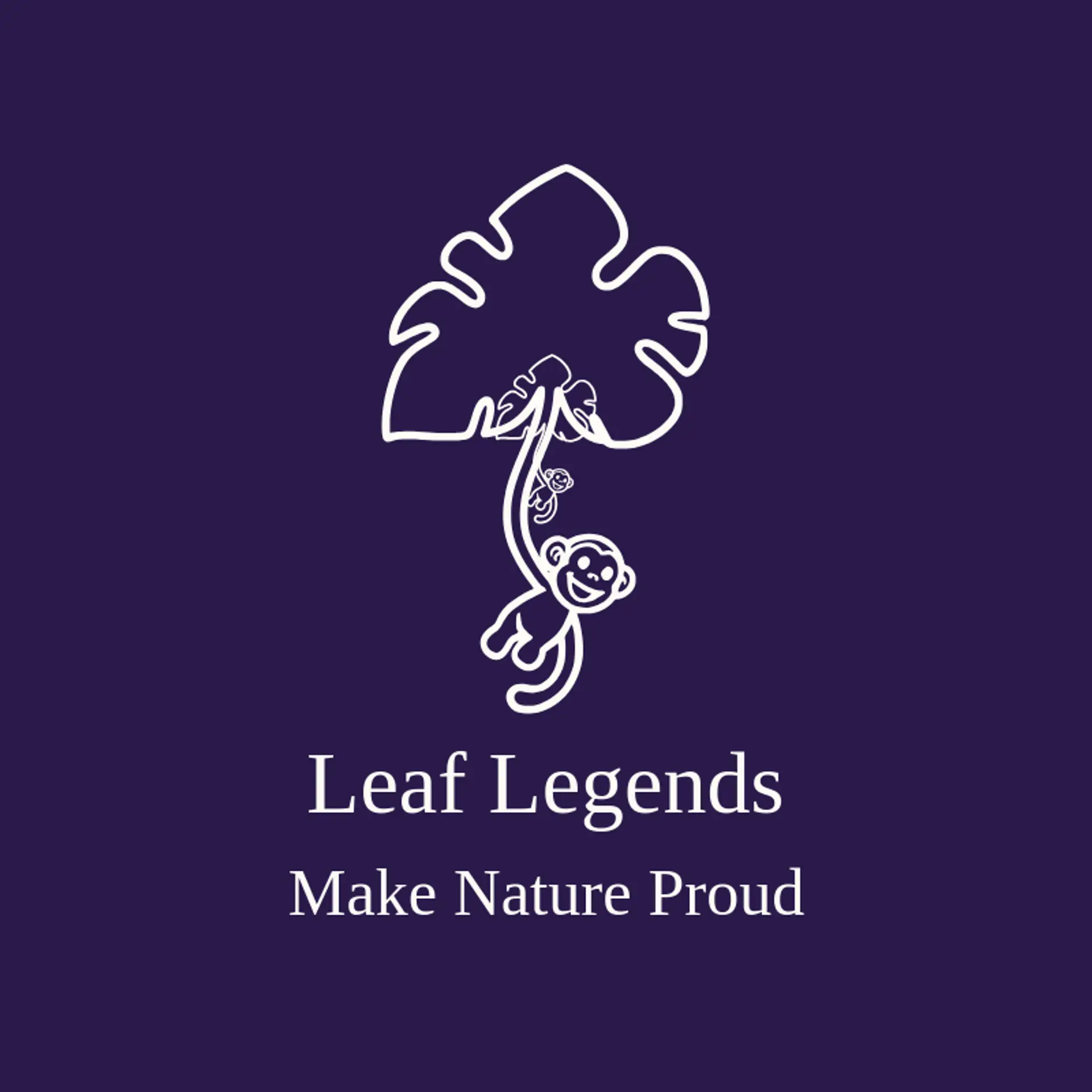 Leaf Legends logo for monkey