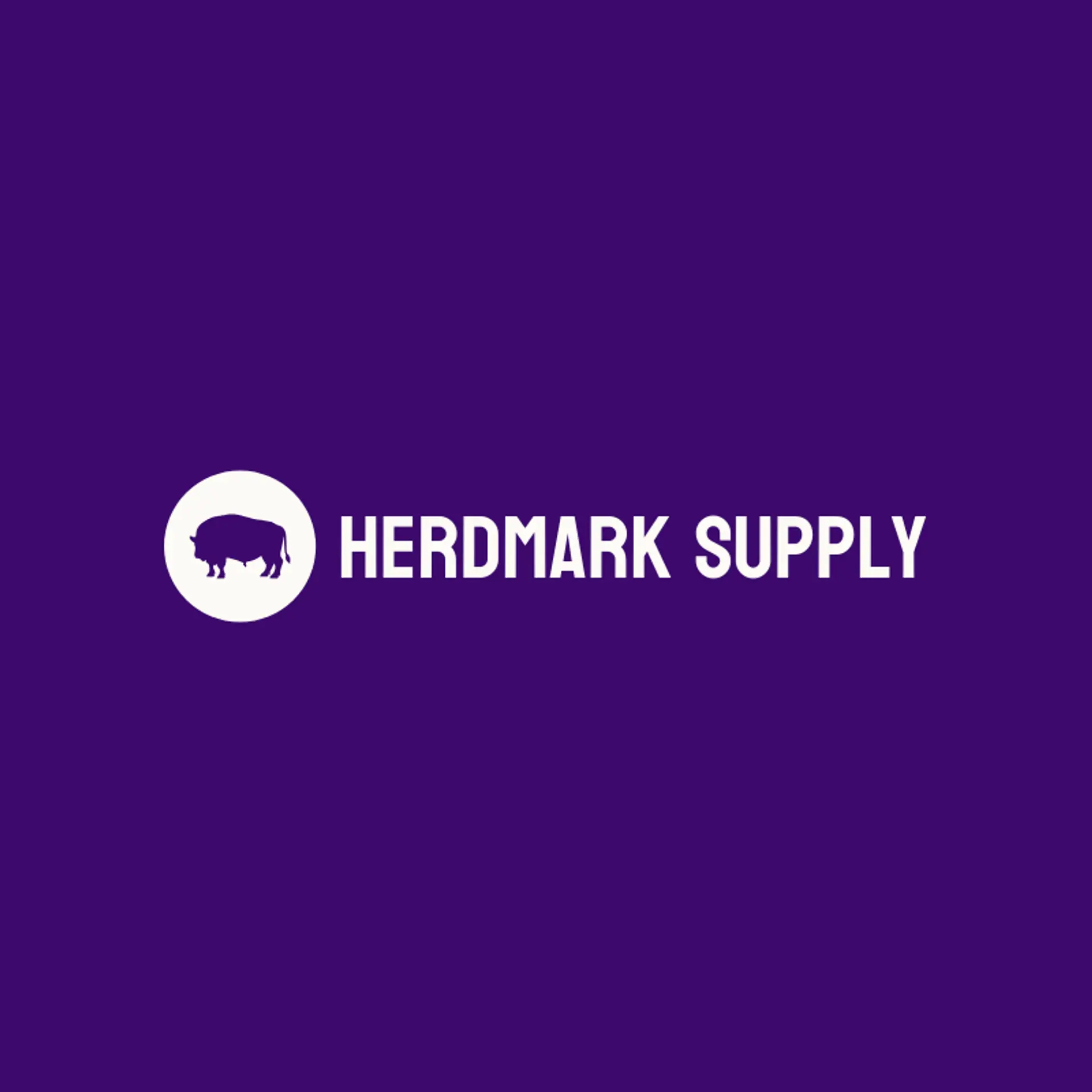 Herdmark Supply logo for buffalo