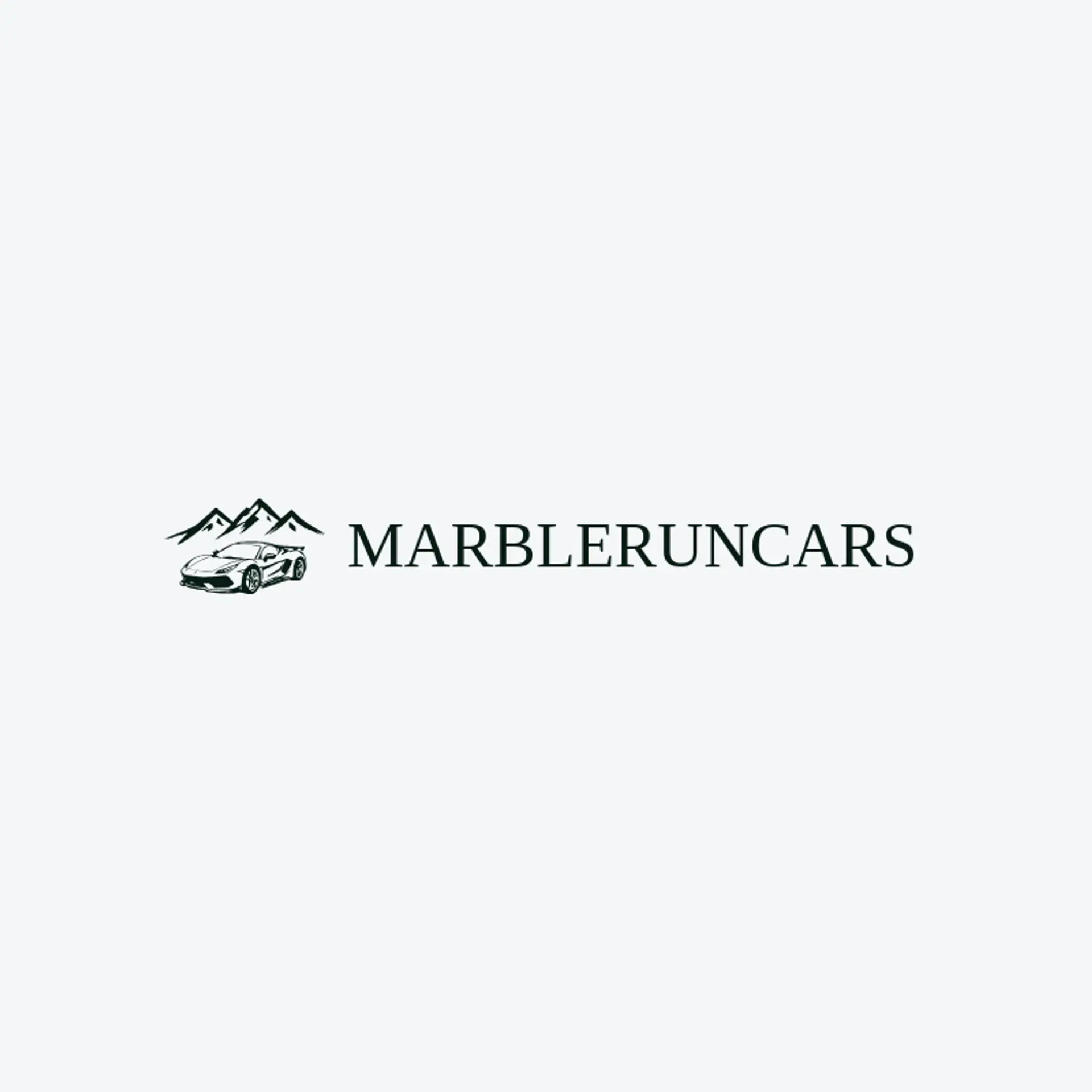 Marble Run Cars logo for sports car