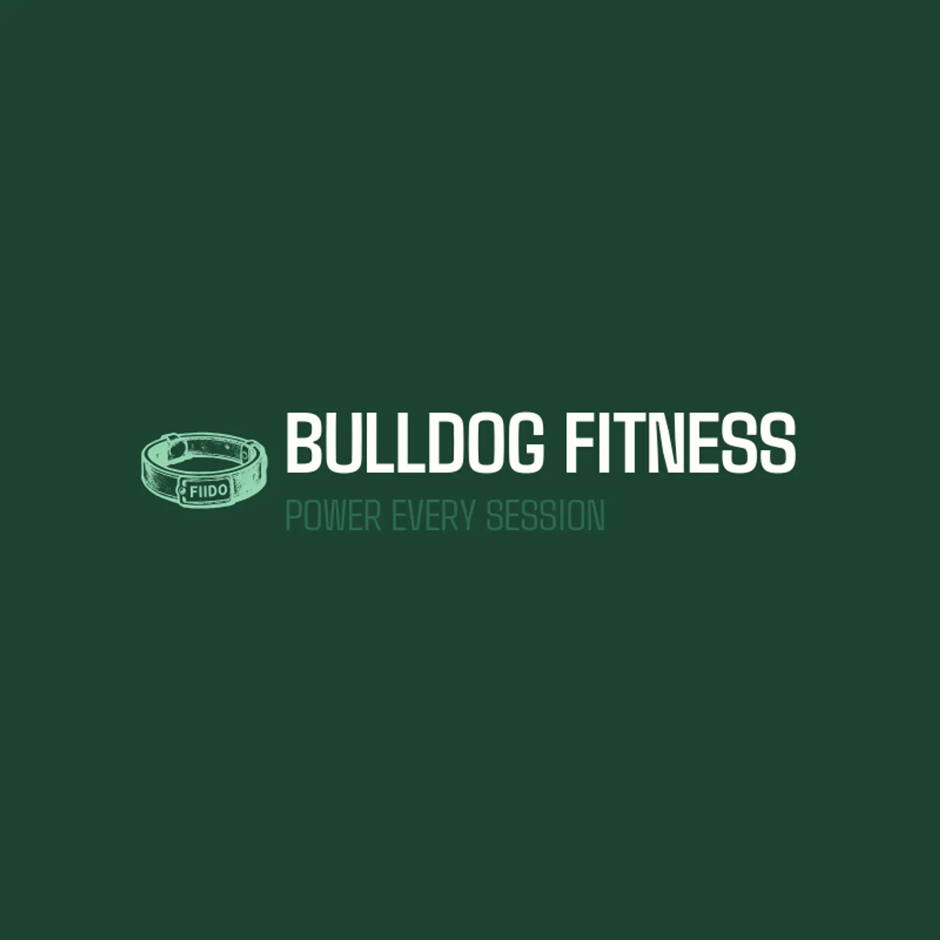 Bulldog Fitness logo for bulldog