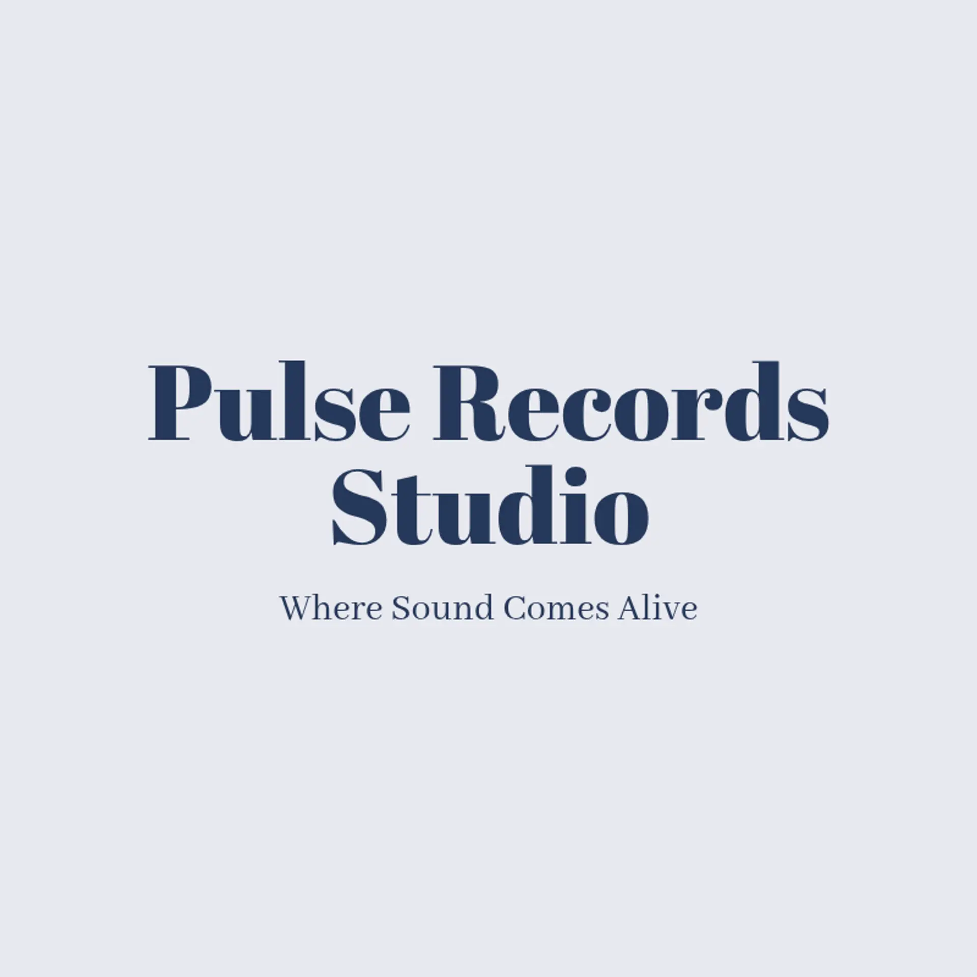 Resonance Studios logo for music studio