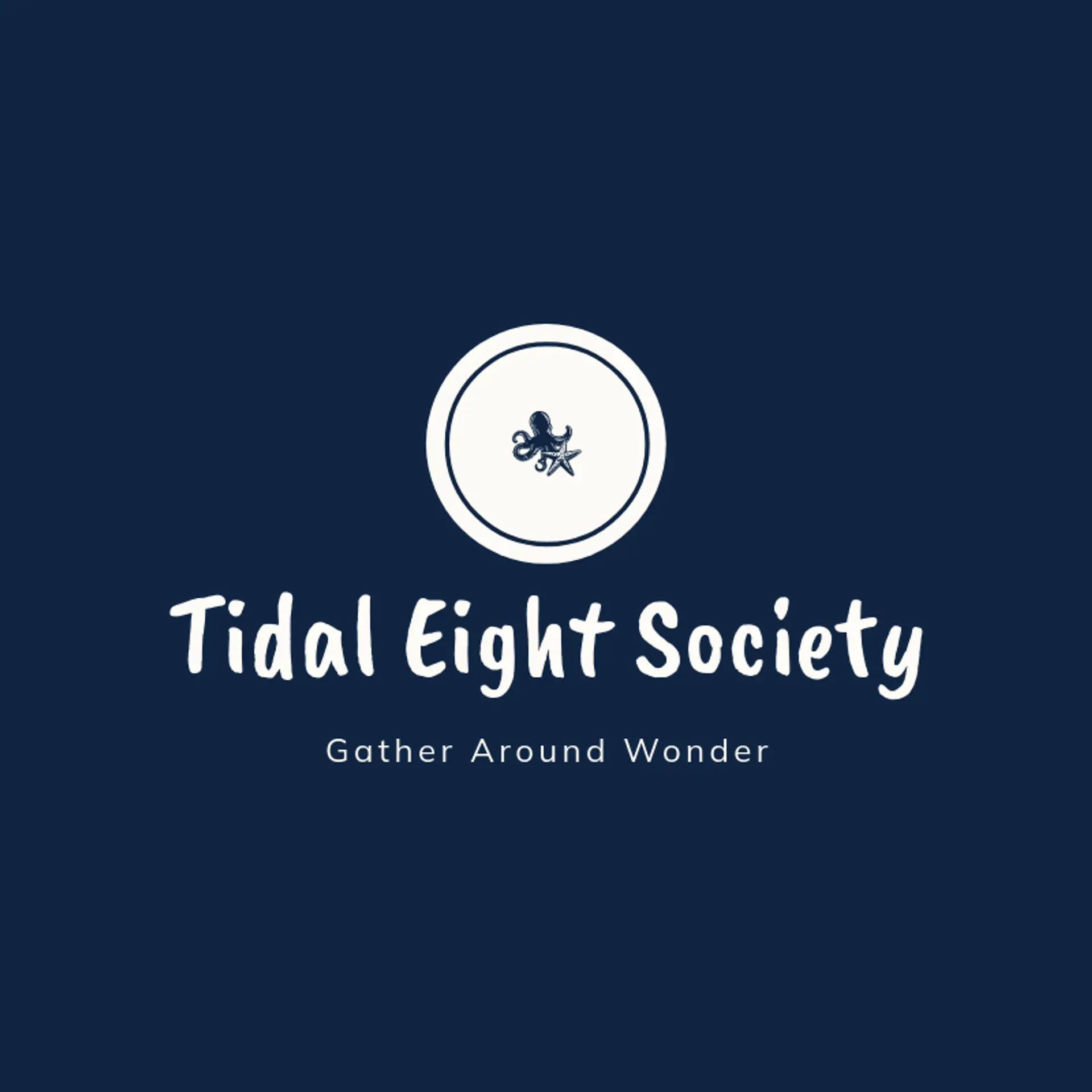 Tidal Eight Society logo for octopus