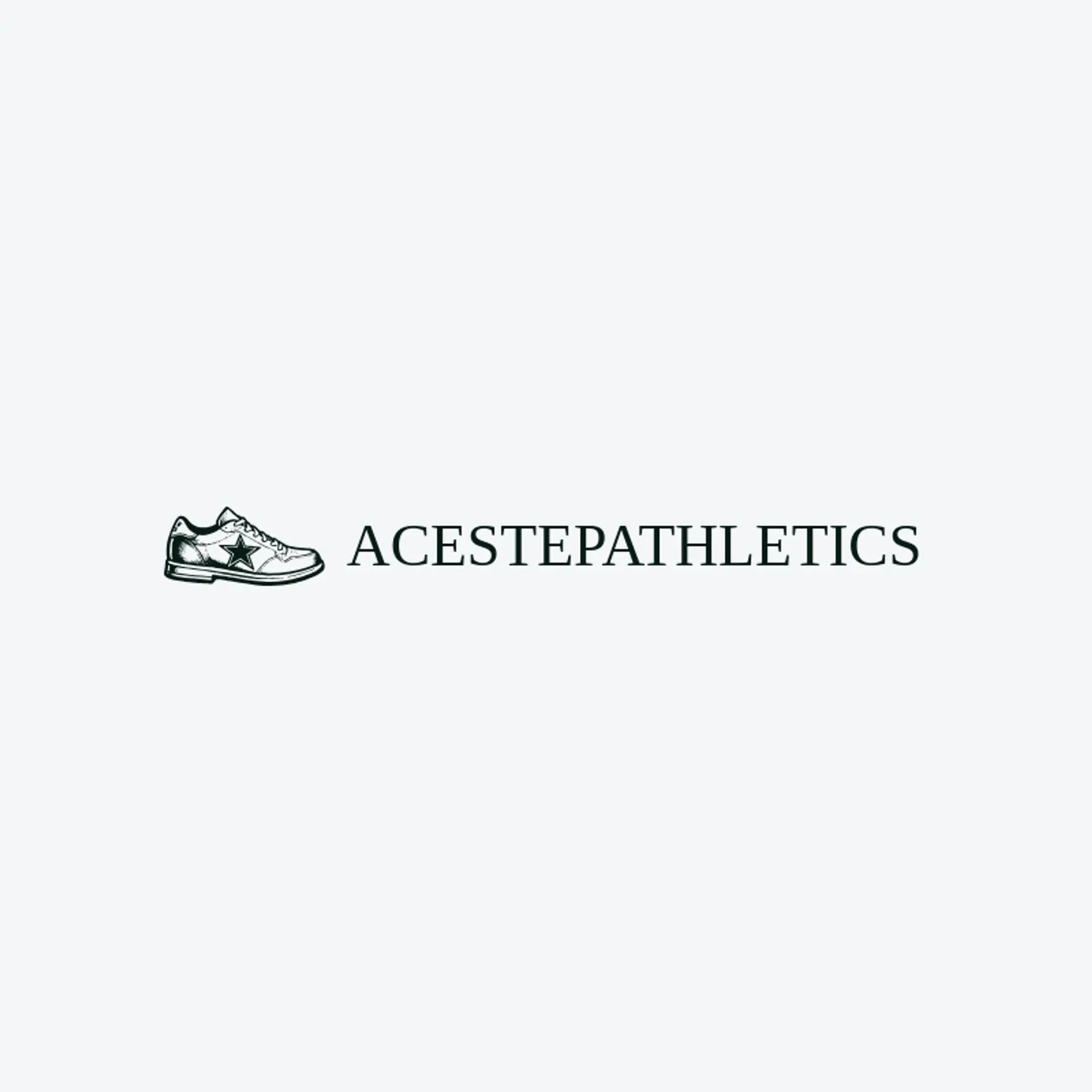 Ace Step Athletics logo for shoe store