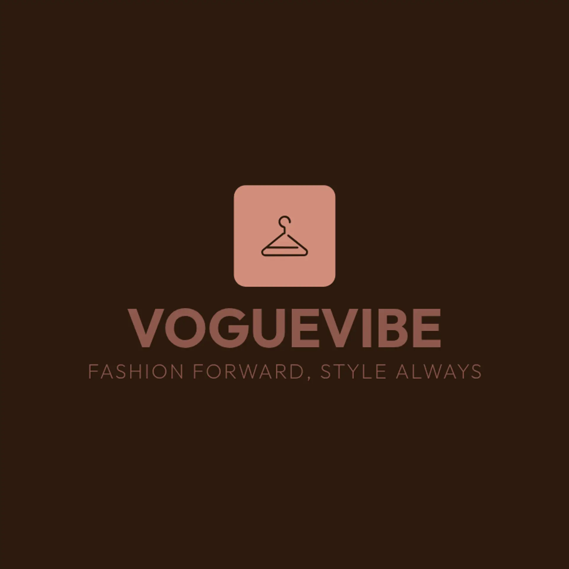 VogueVibe logo for fashion store