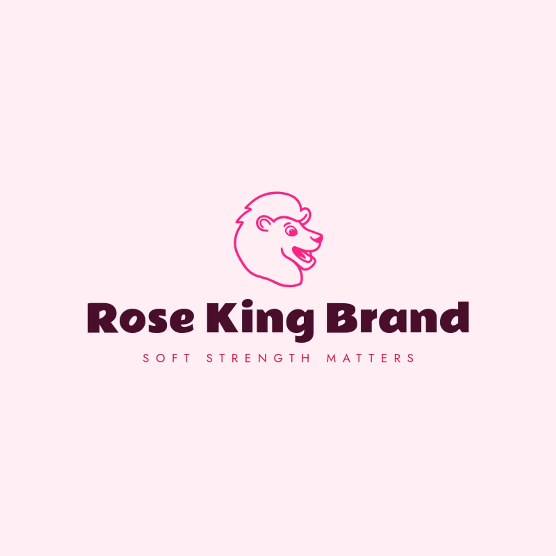 Rose King Brand logo for lion