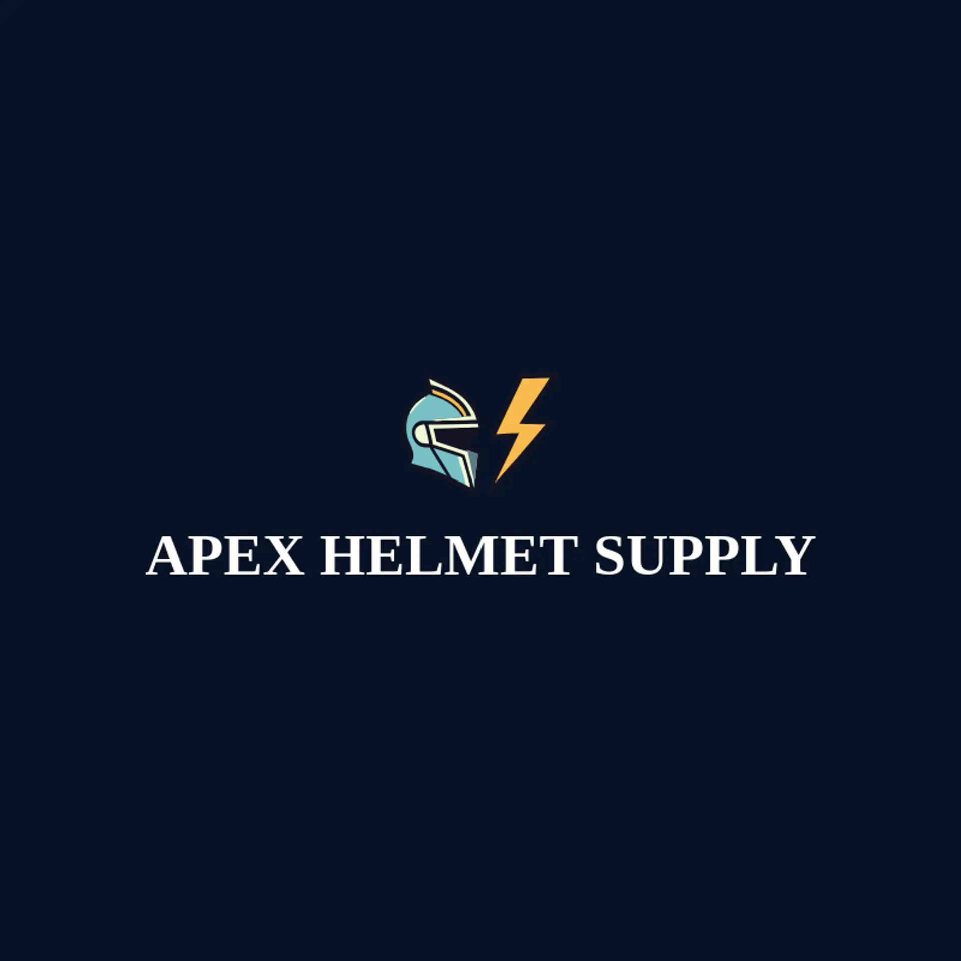 Apex Helmet Supply logo for helmet