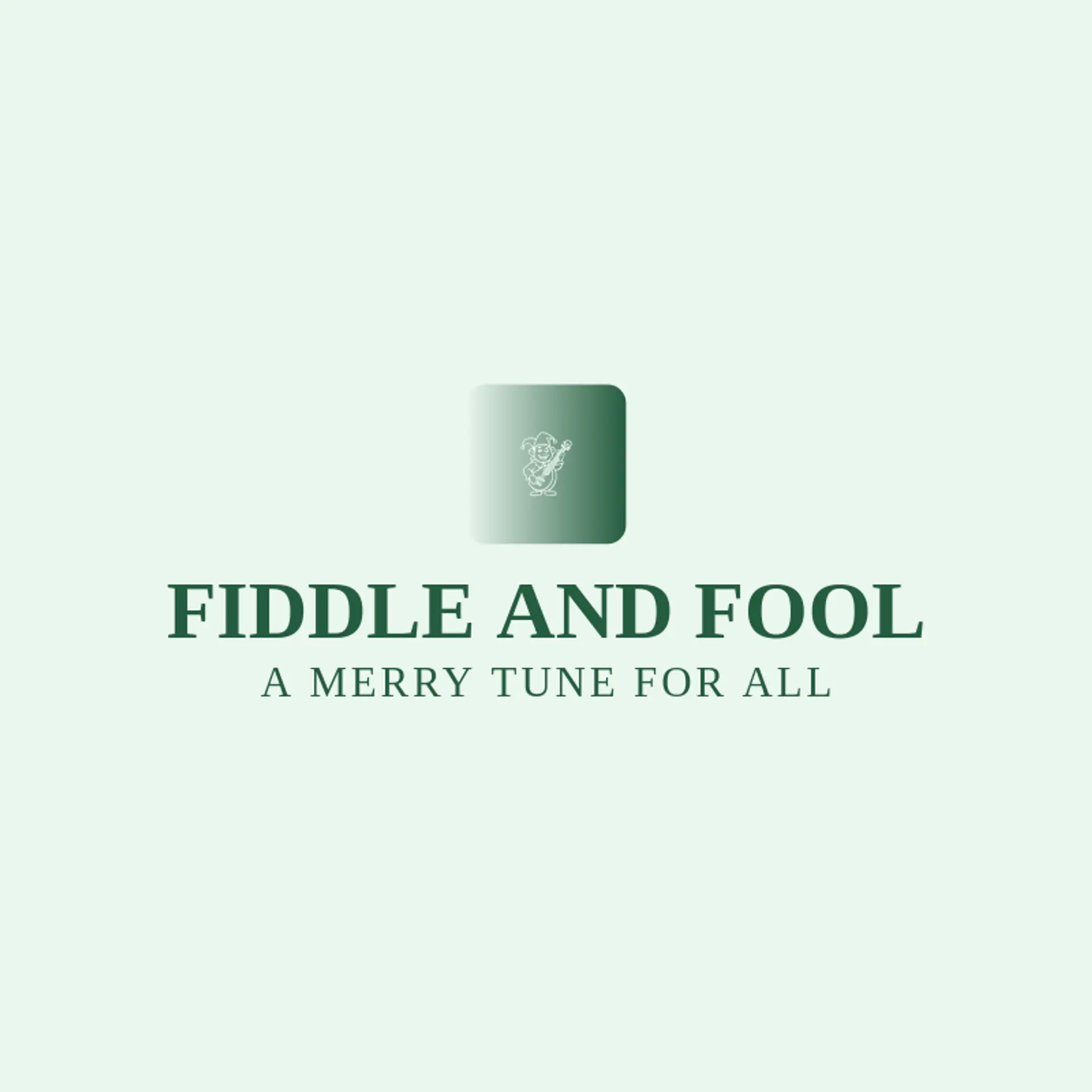 Fiddle and Fool logo for jester