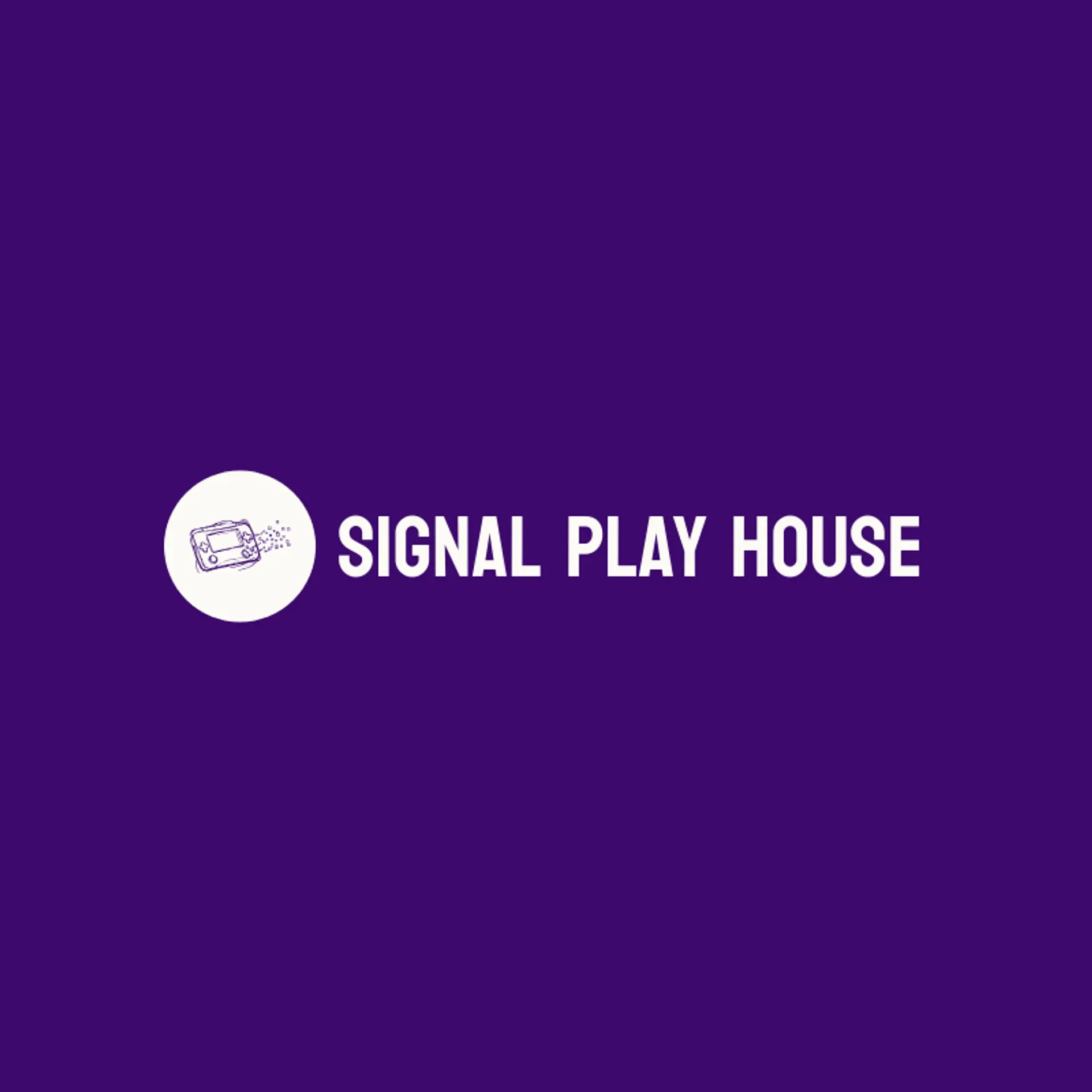 Signal Play House logo for game