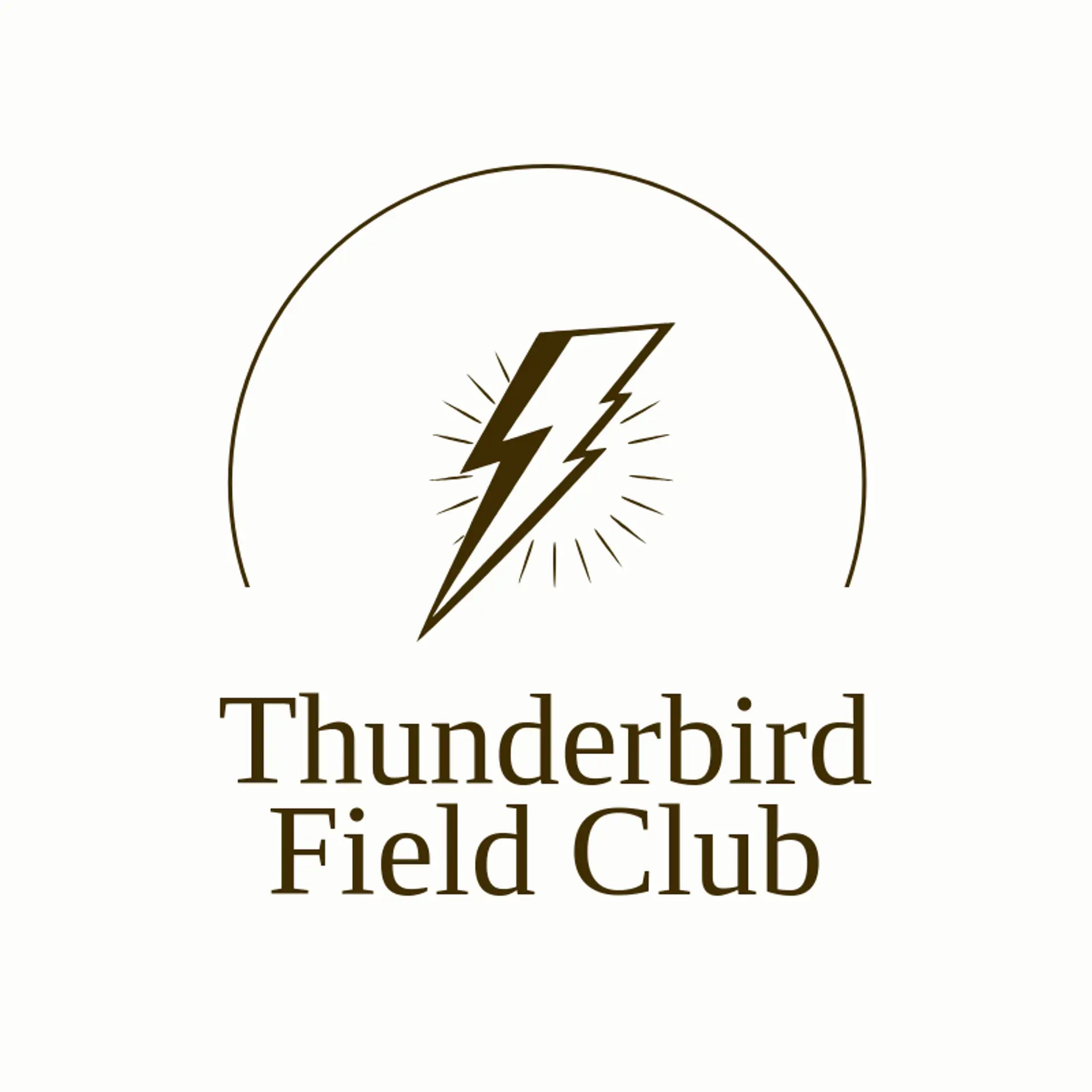 Thunderbird Field Club logo for thunder