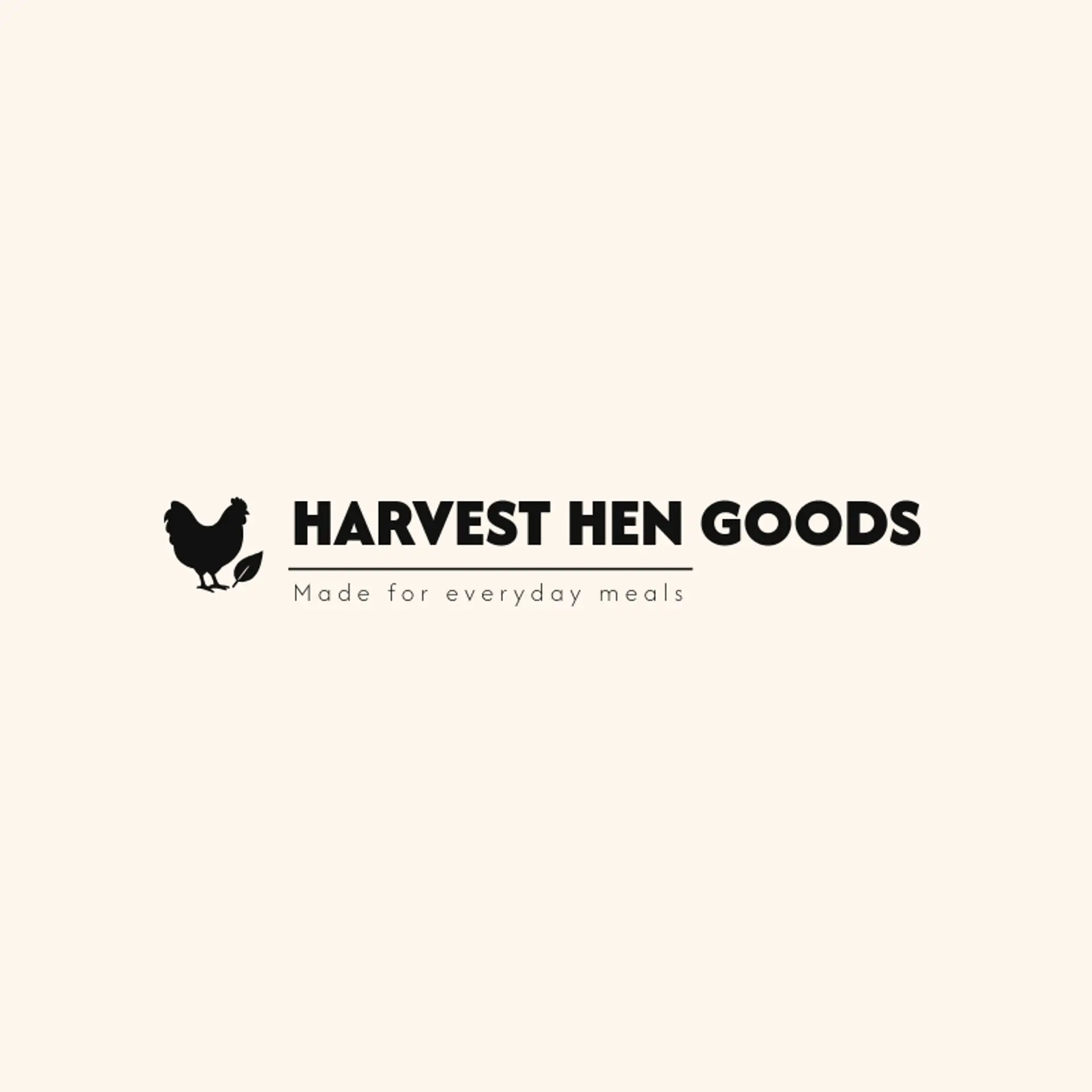 Harvest Hen Goods logo for chicken