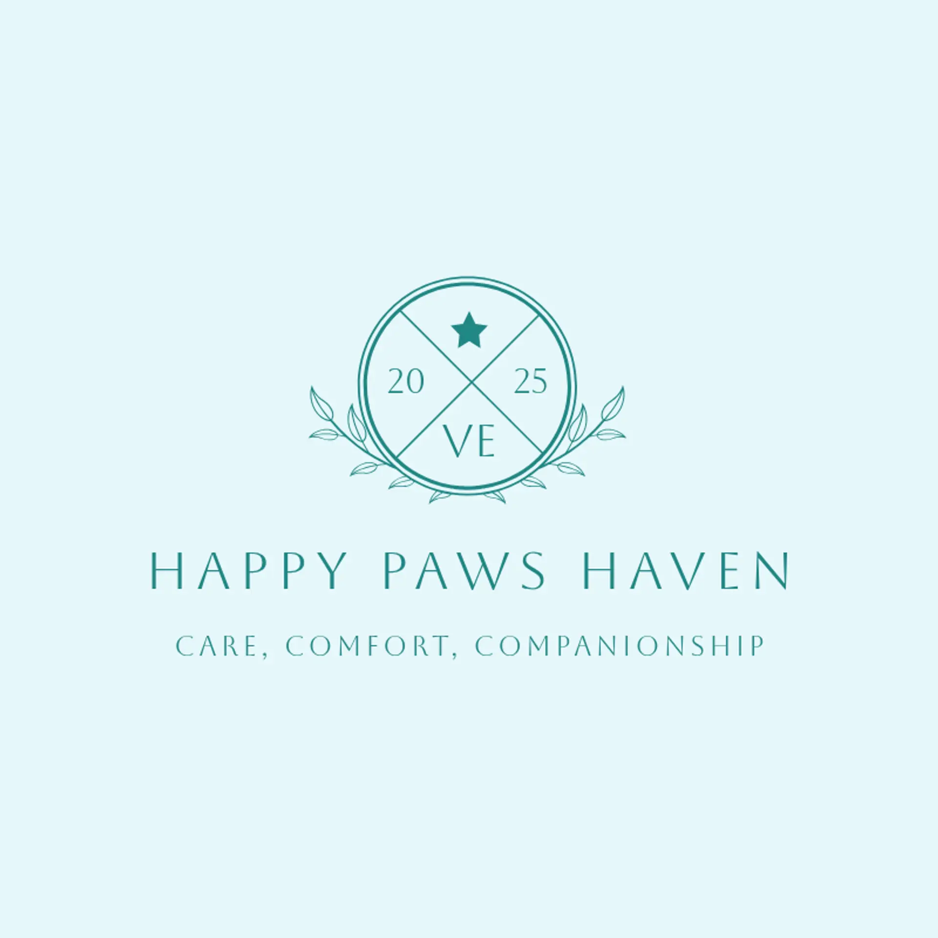 Happy Paws Haven logo for pet