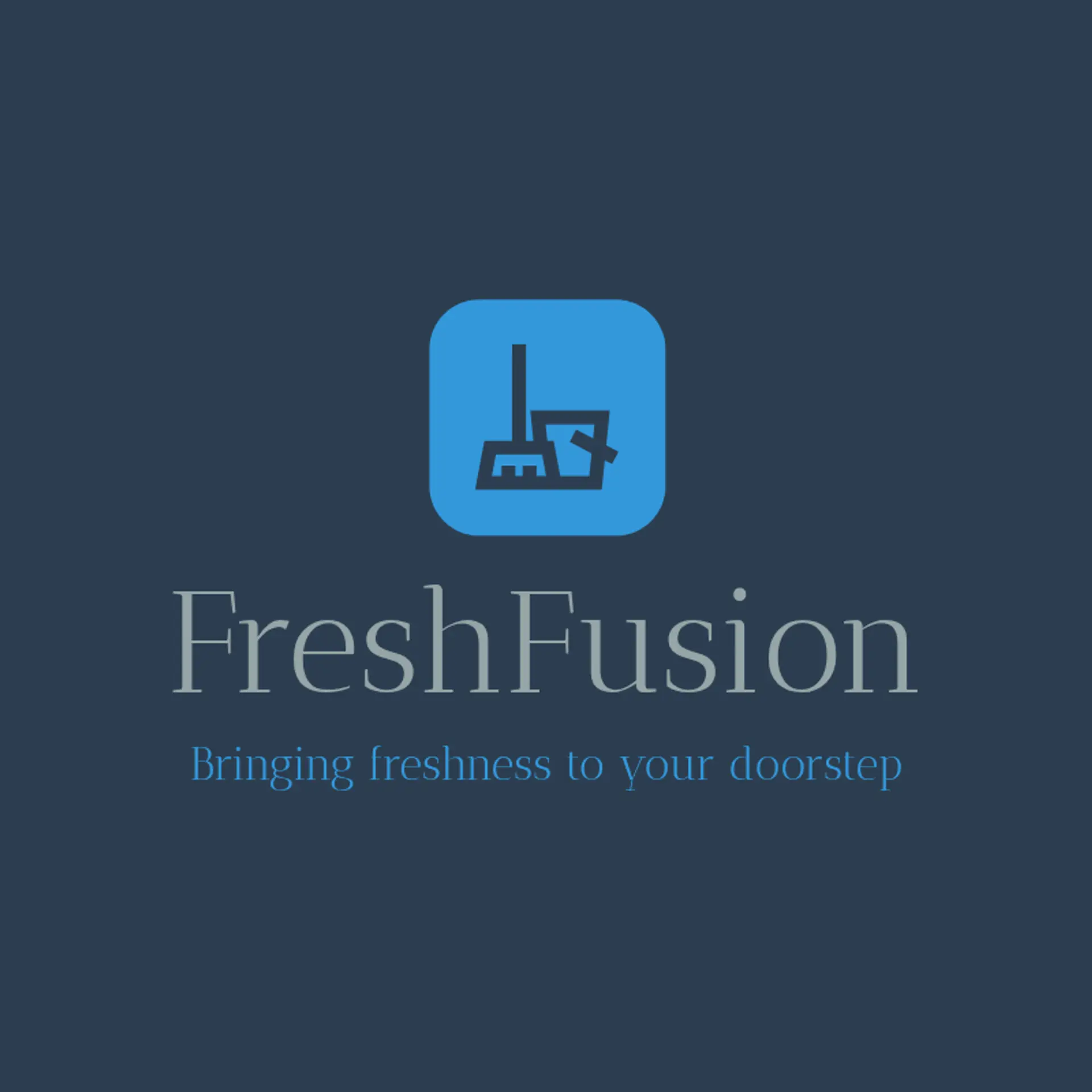 FreshFusion logo for cleaning company