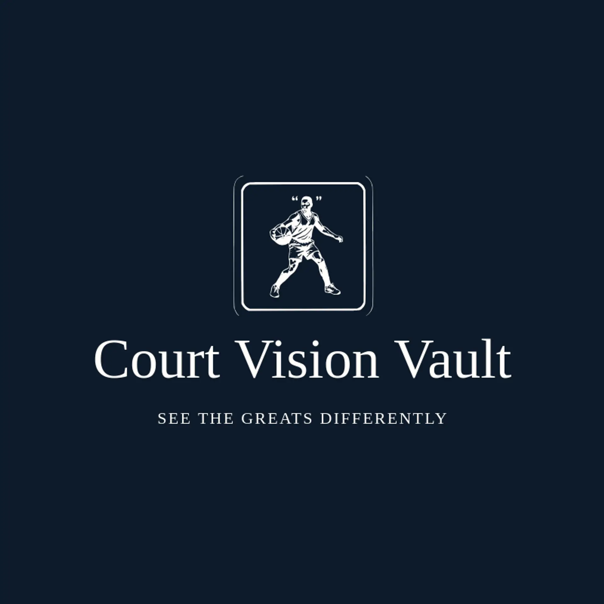 Court Vision Vault logo for sports card