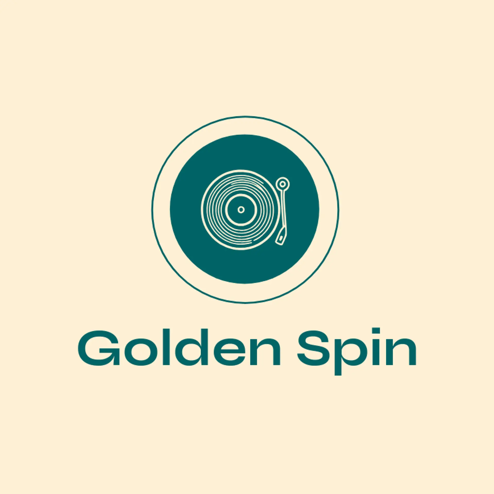 Golden Spin logo for disc