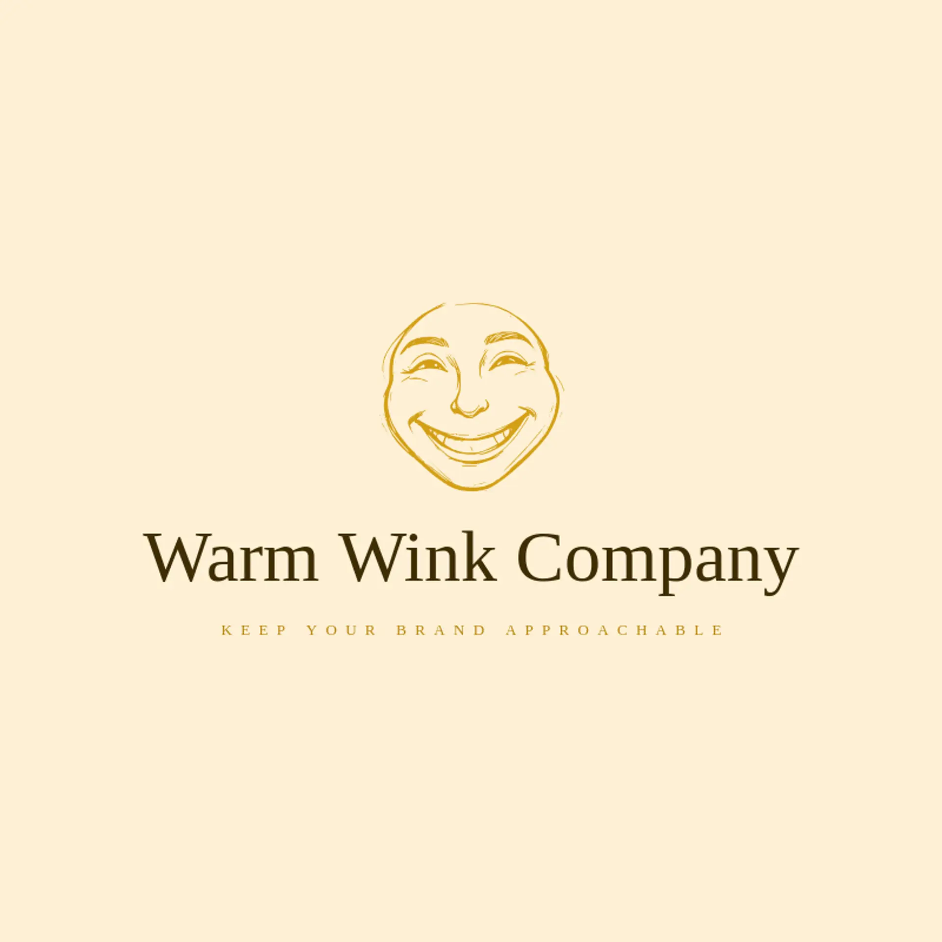 Warm Wink Company logo for emoji