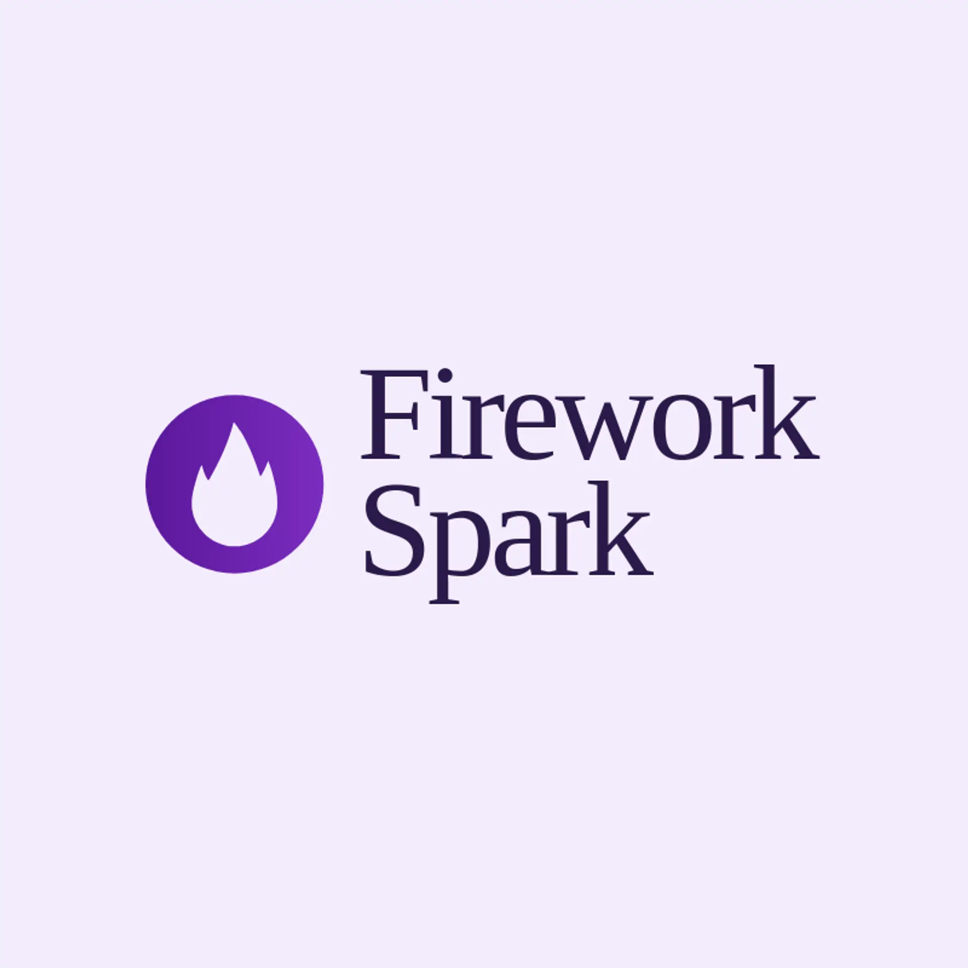 Firework Spark logo for flame