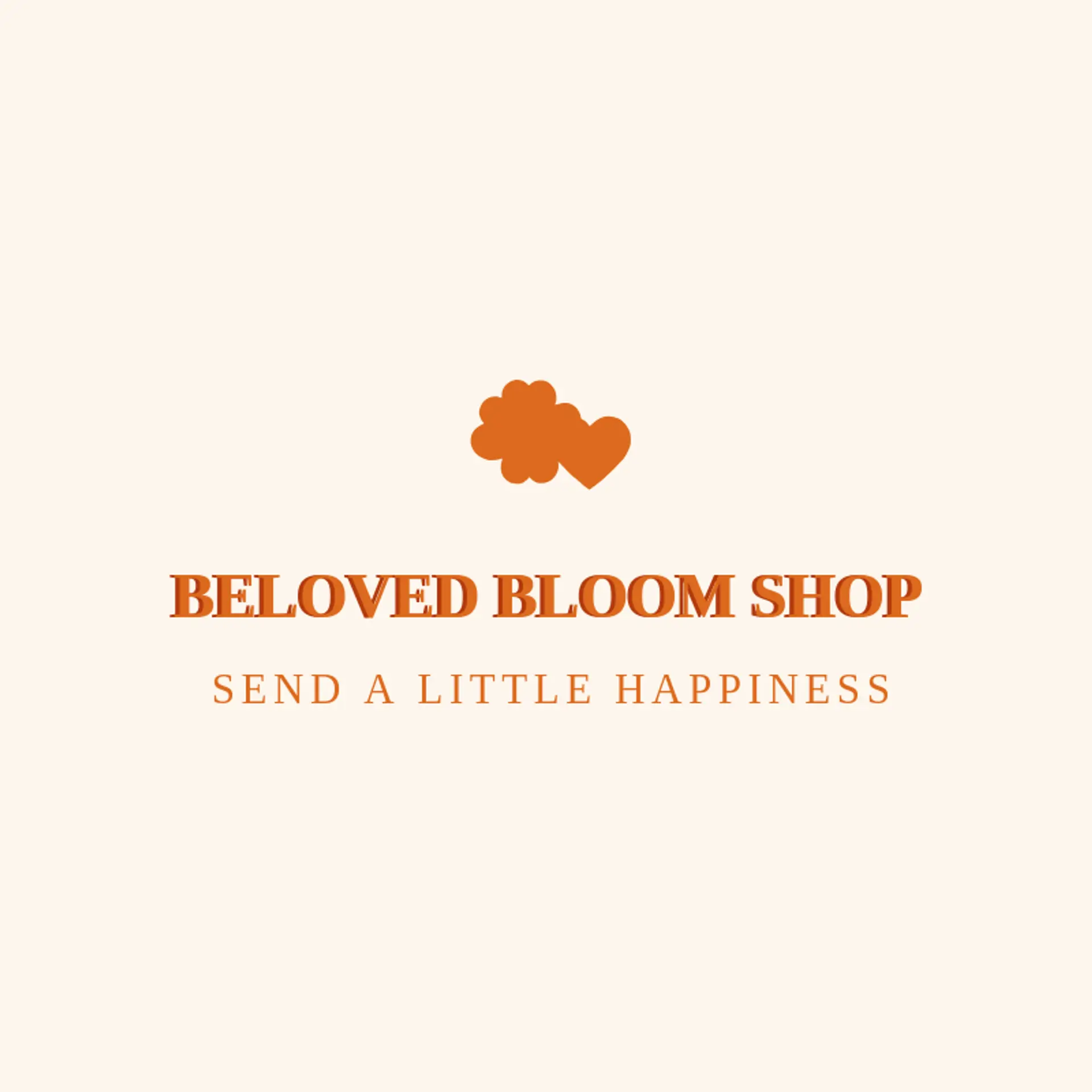 Beloved Bloom Shop logo for lover