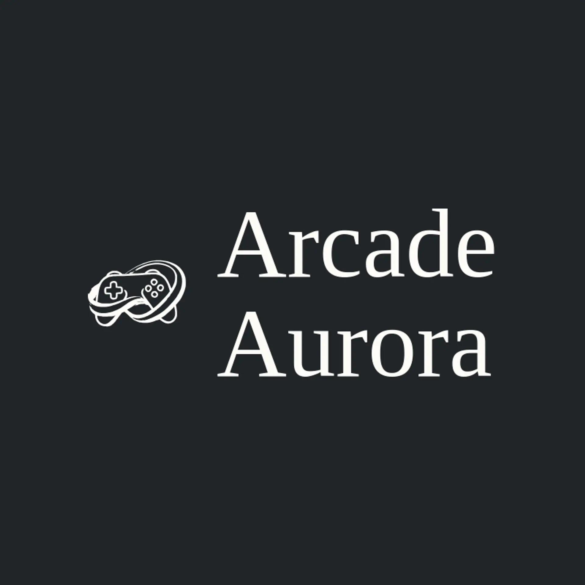 Arcade Aurora logo for game controller