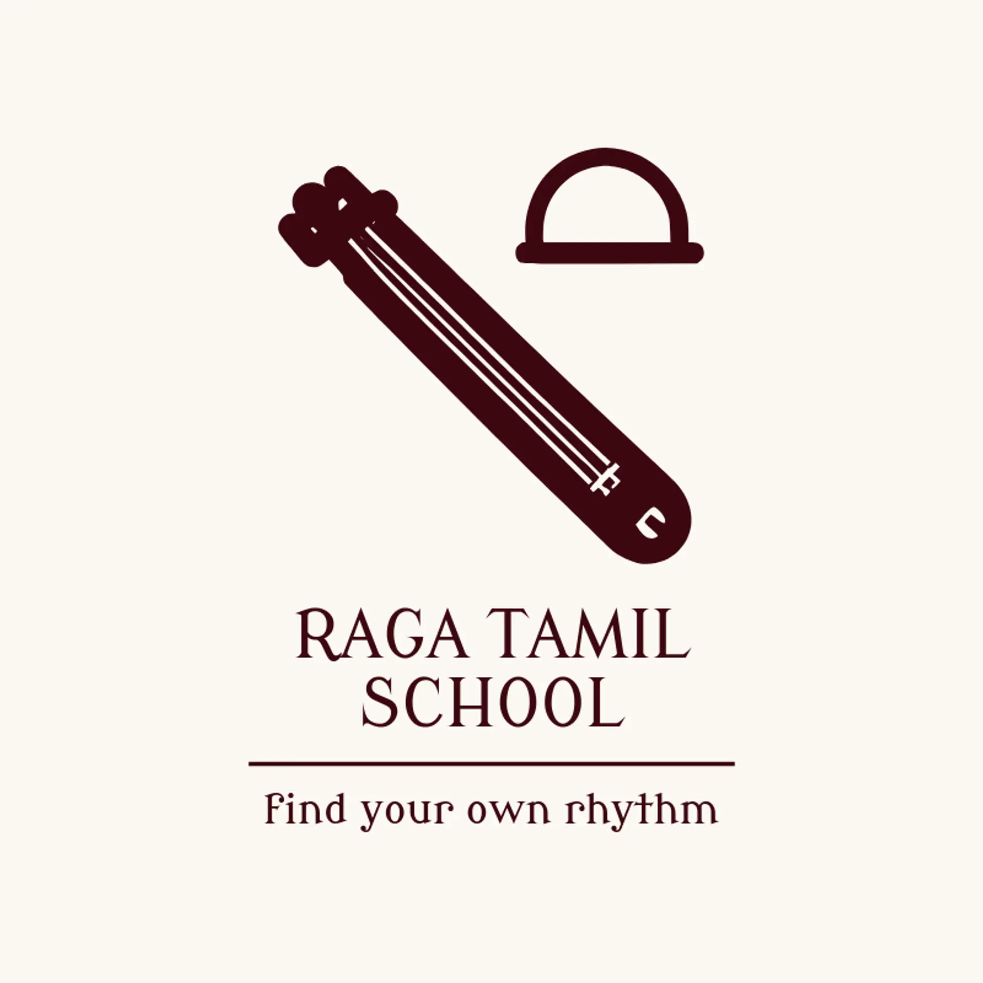 Raga Tamil School logo for tamil