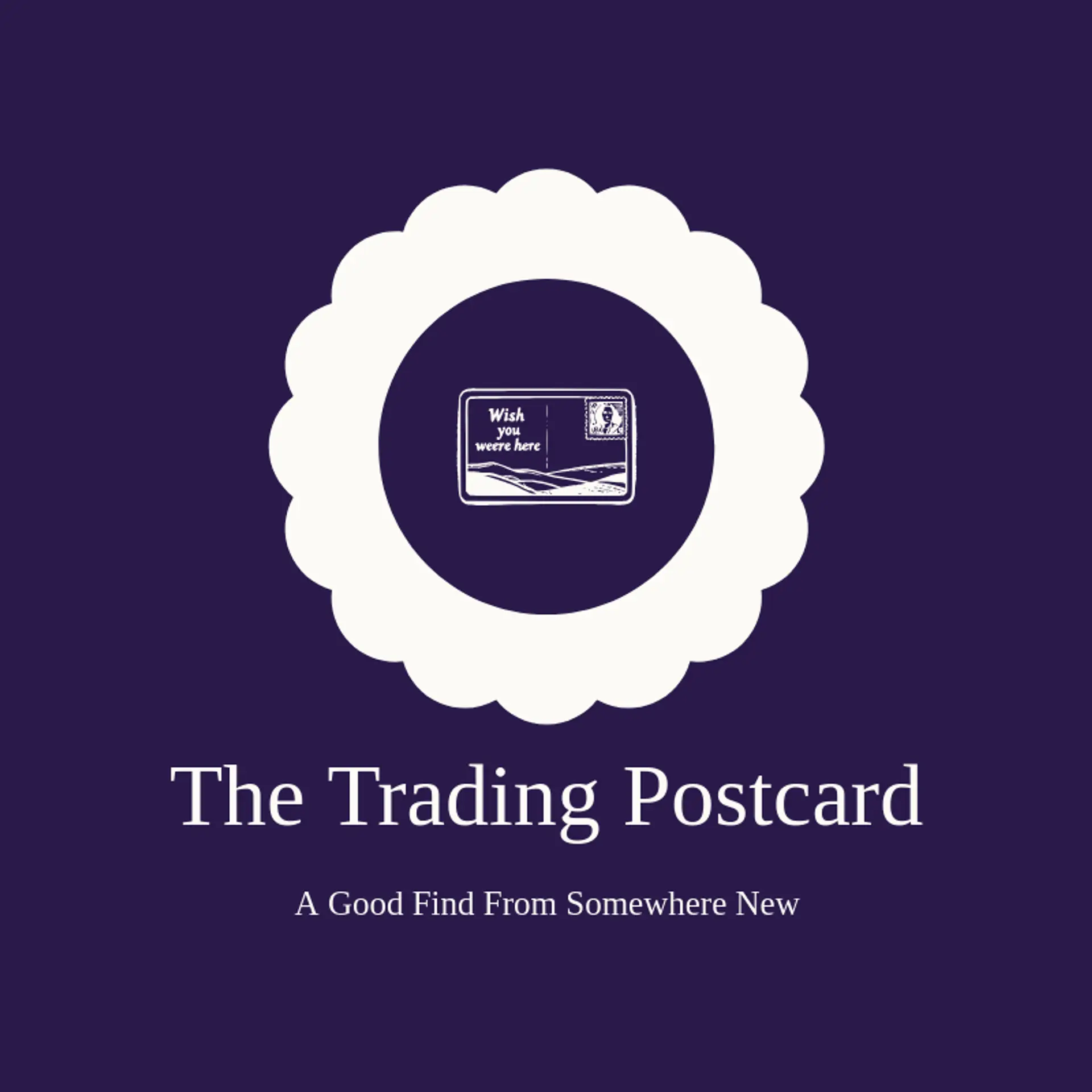 The Trading Postcard logo for merchant
