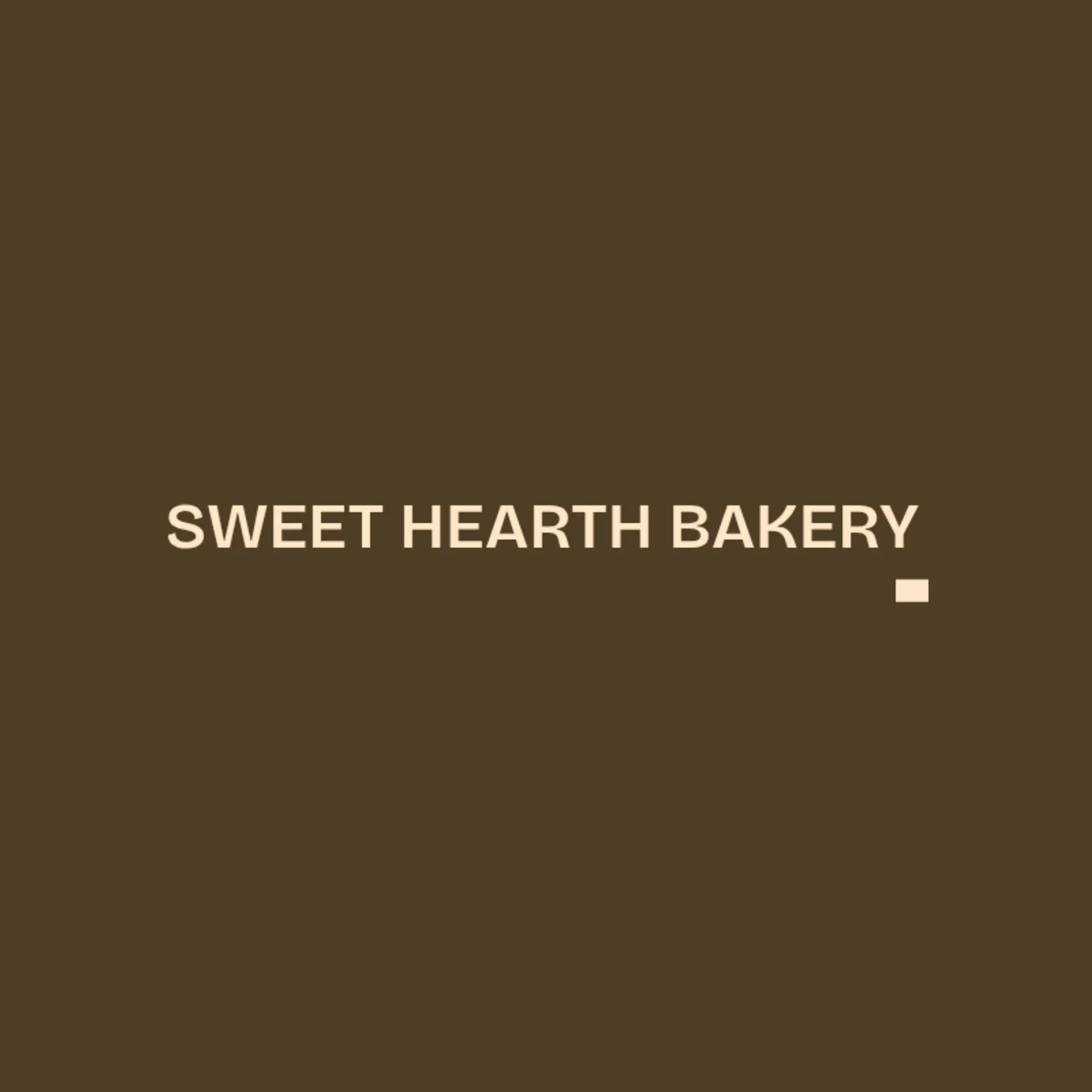 Sweet Hearth Bakery logo for home bakery