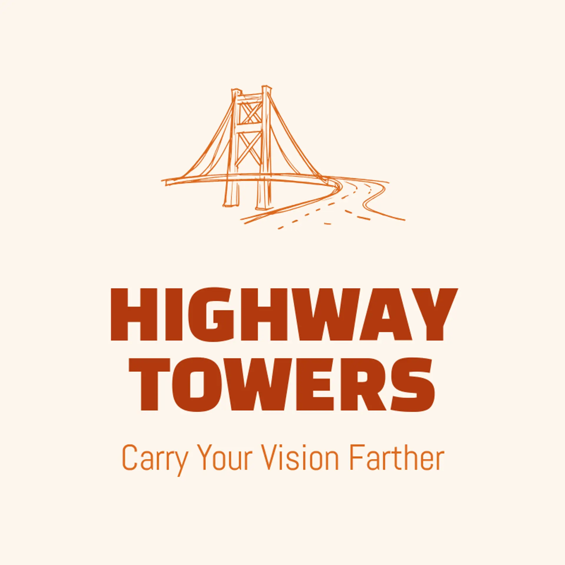 Highway Towers logo for bridge