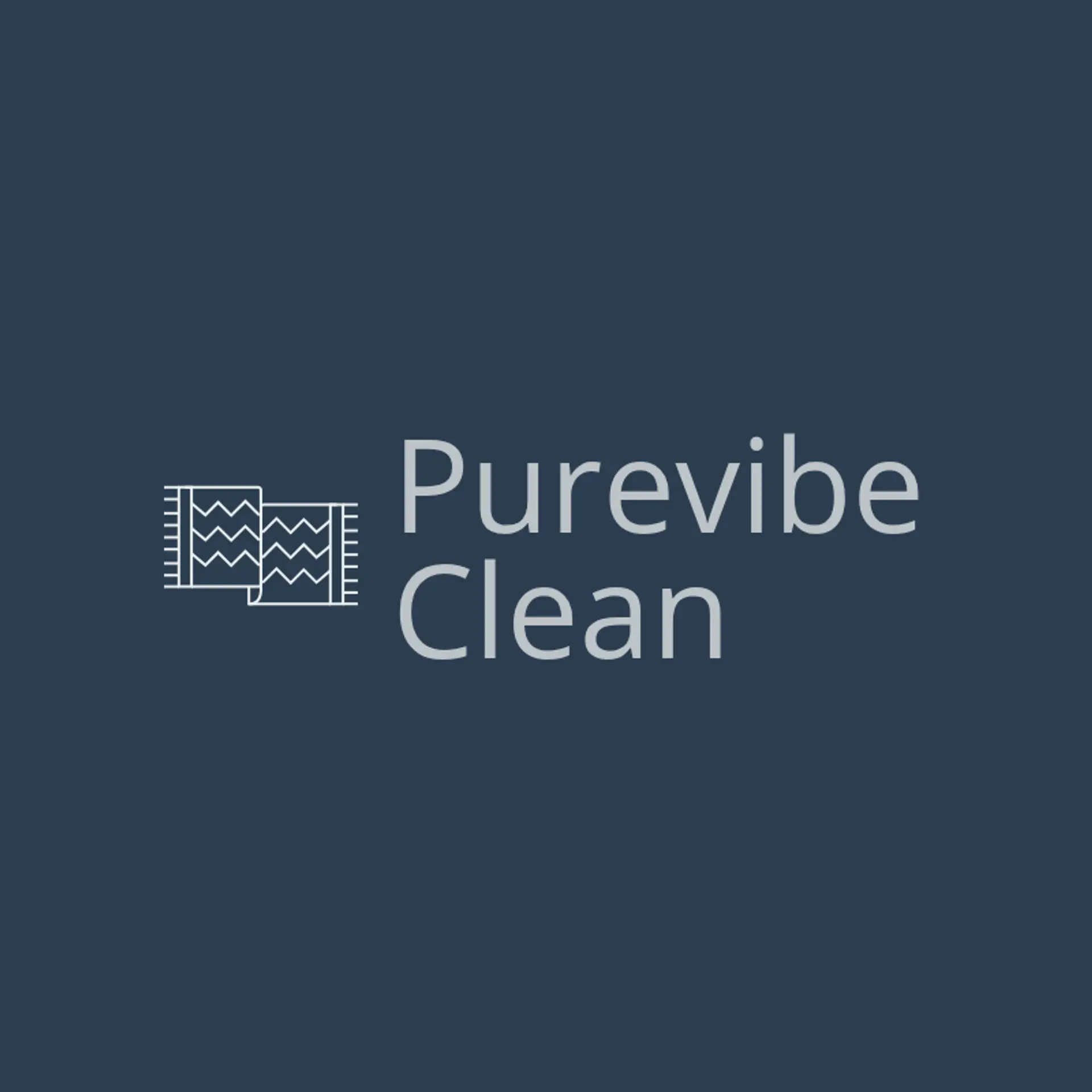 PureVibe Clean logo for carpet cleaning