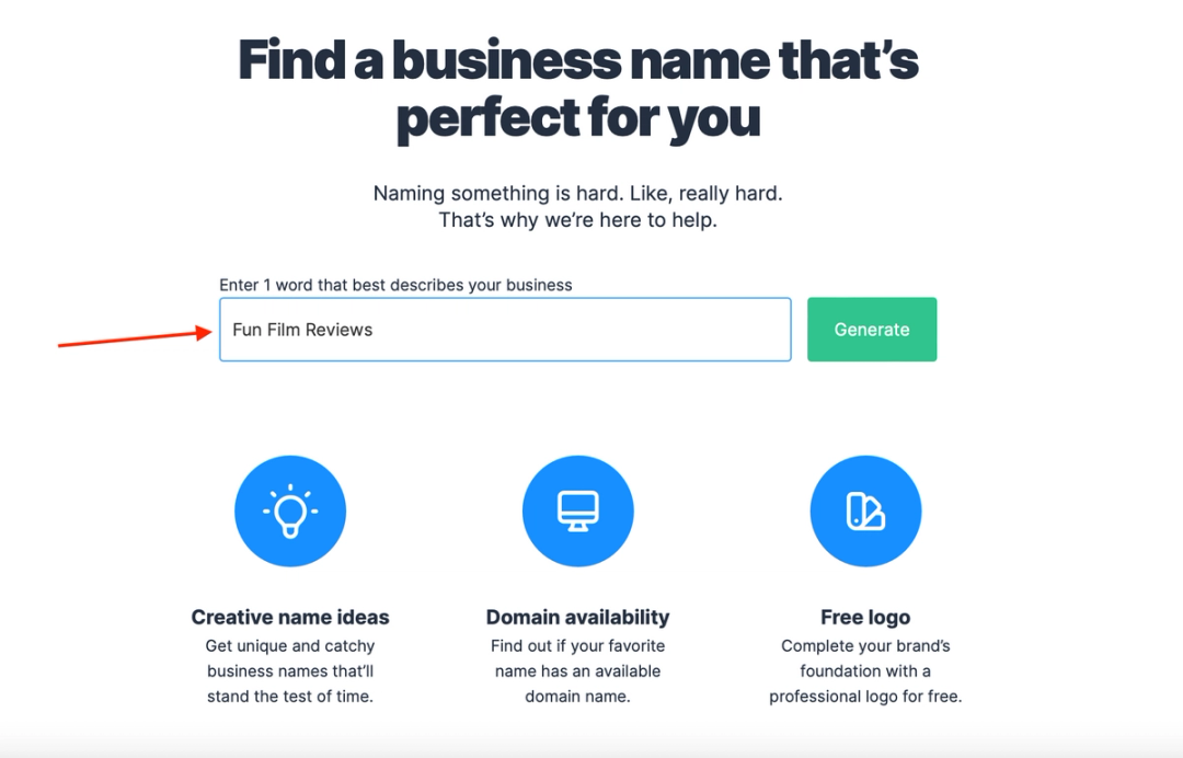 Use a business name generator for a great YouTube channel name