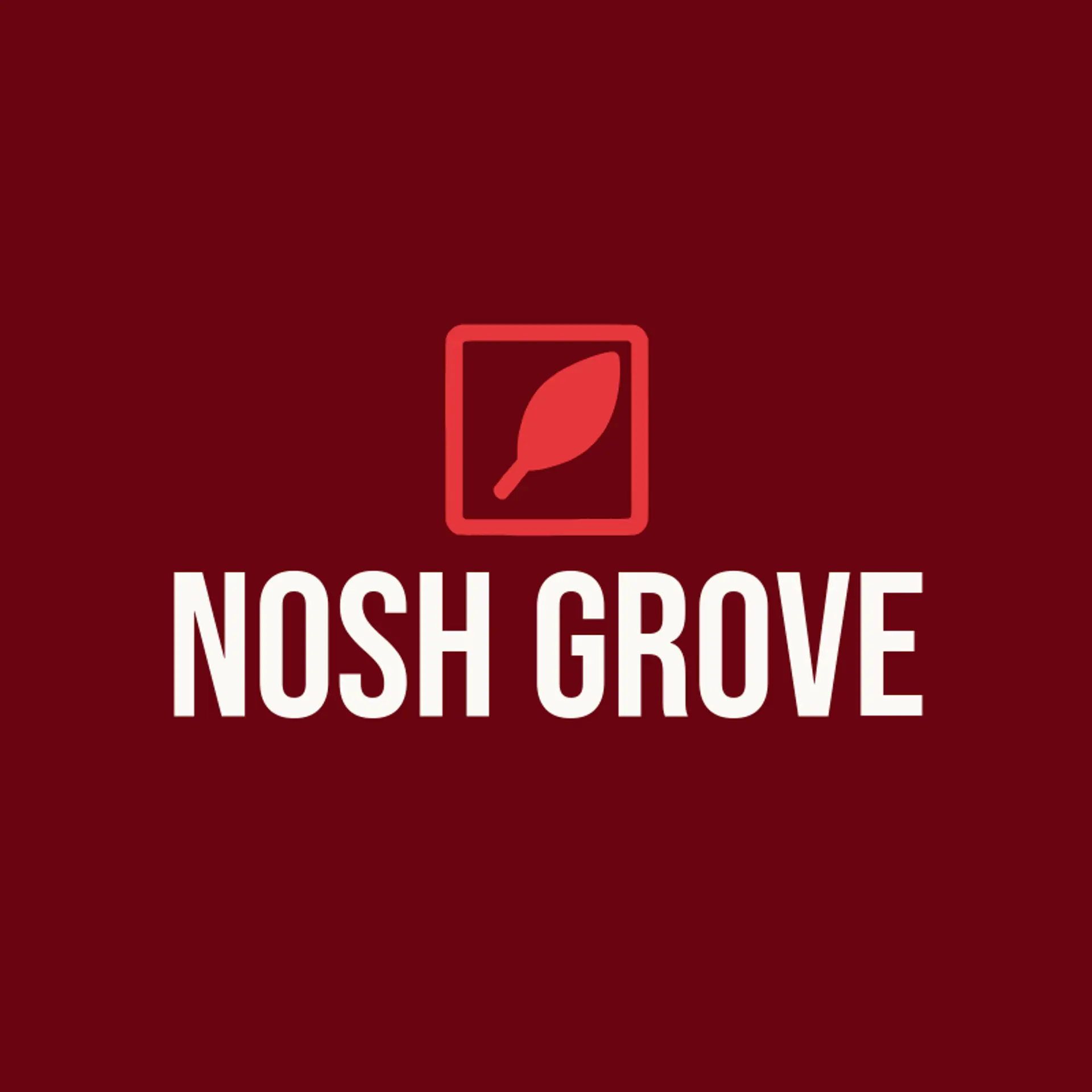 Nosh Grove logo for snack