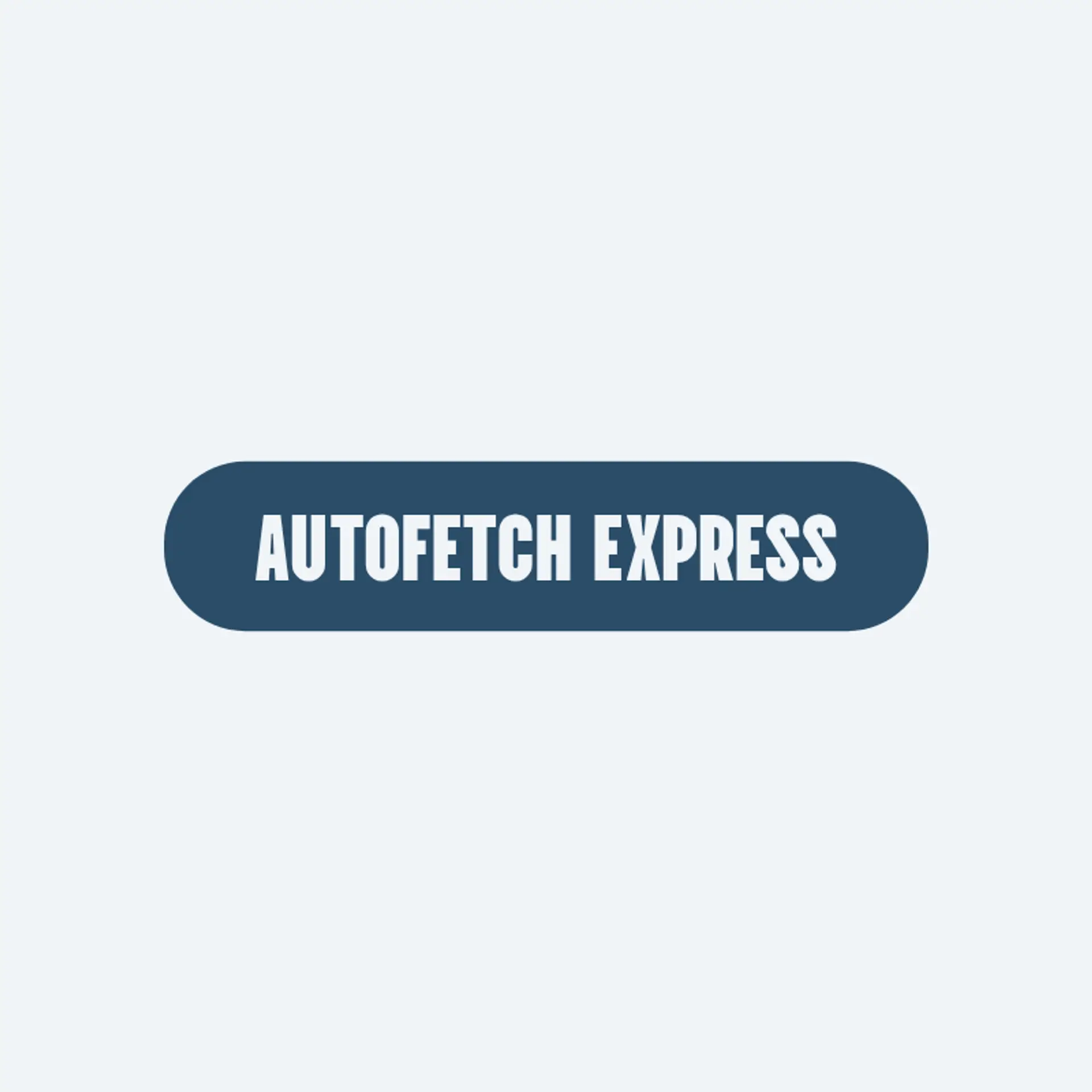 AutoFetch Express logo for automotive pick up