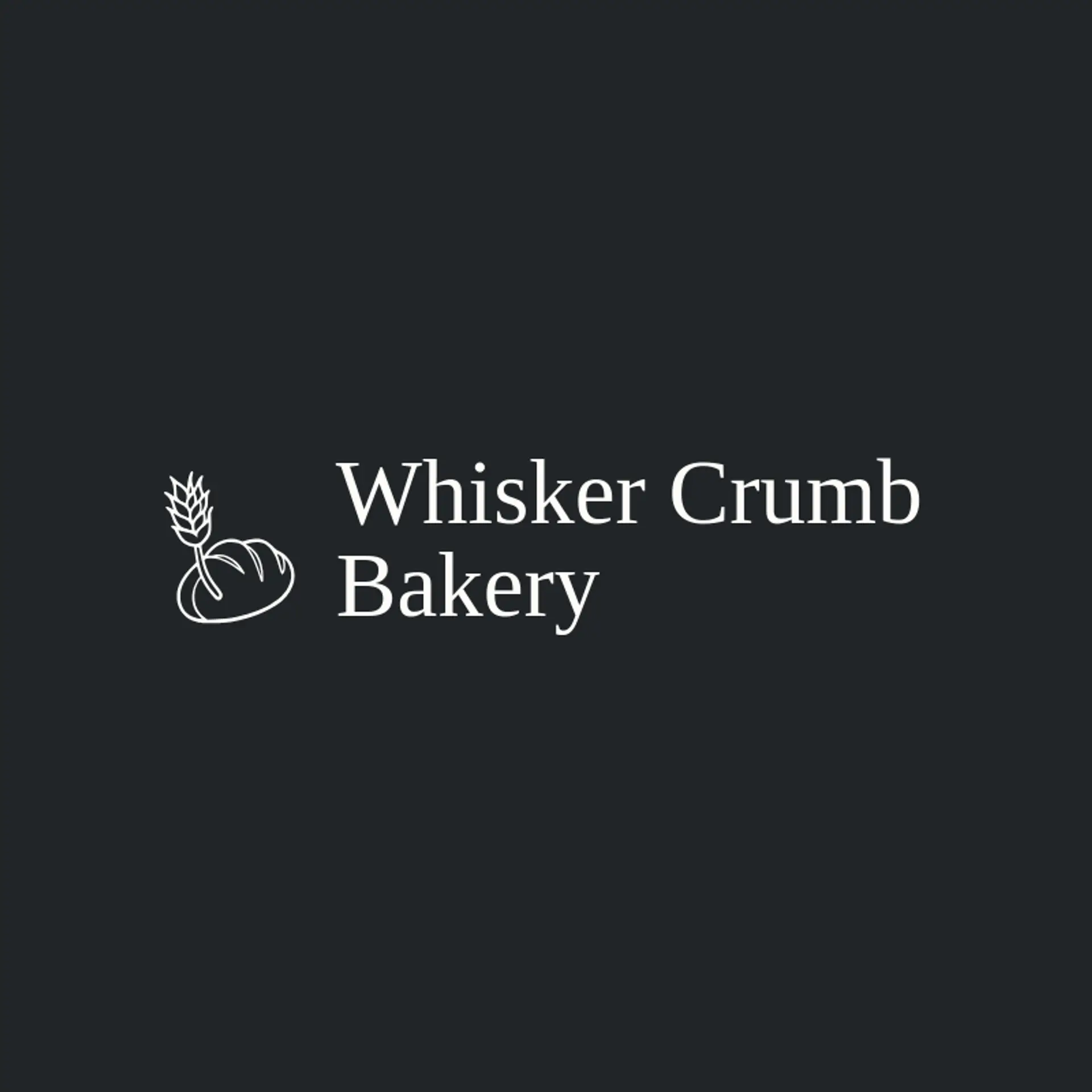 Whisker Crumb Bakery logo for bread