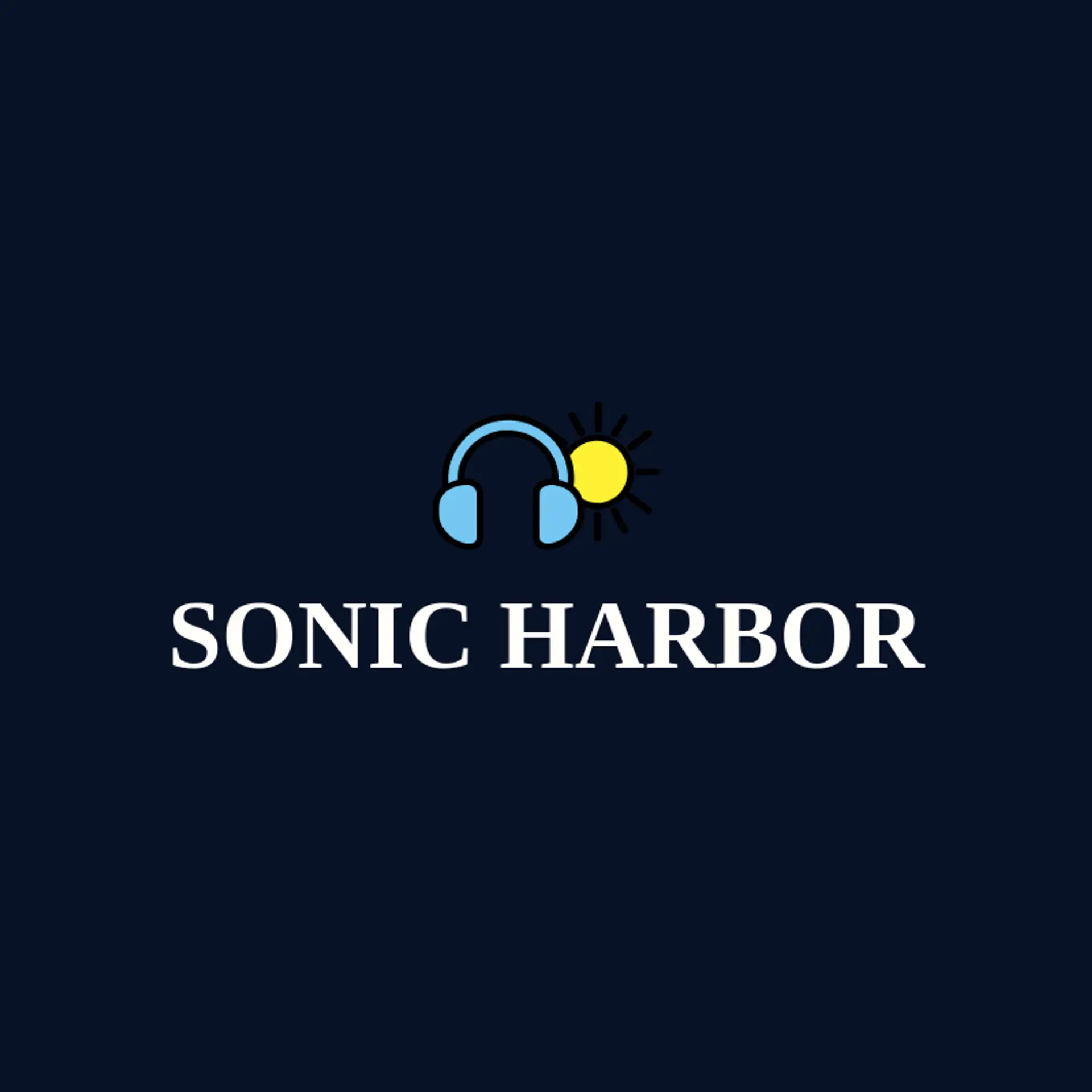 Sonic Harbor logo for headphone